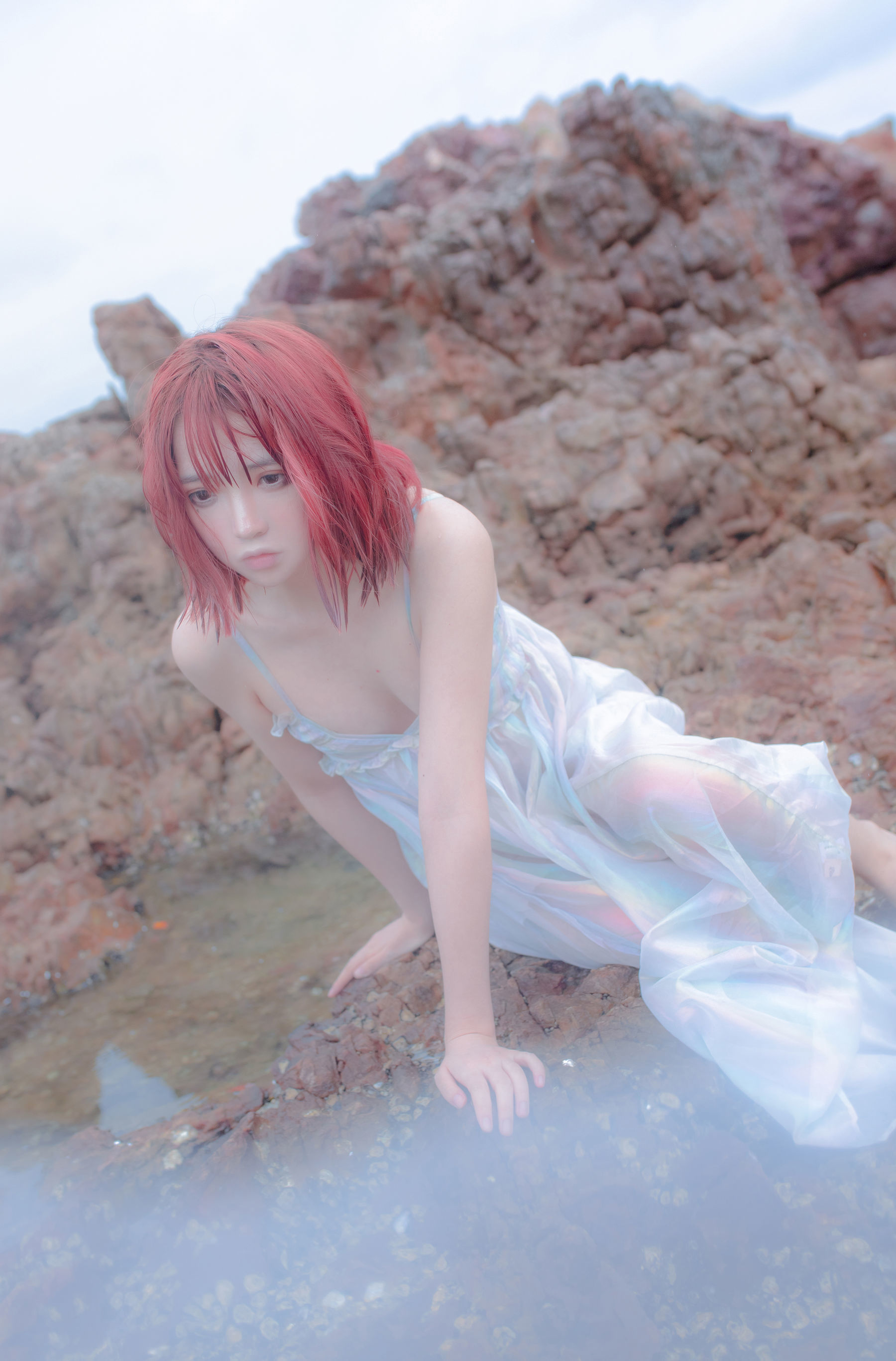 [网红COSER] 疯猫ss - 思绪之礁石人鱼
