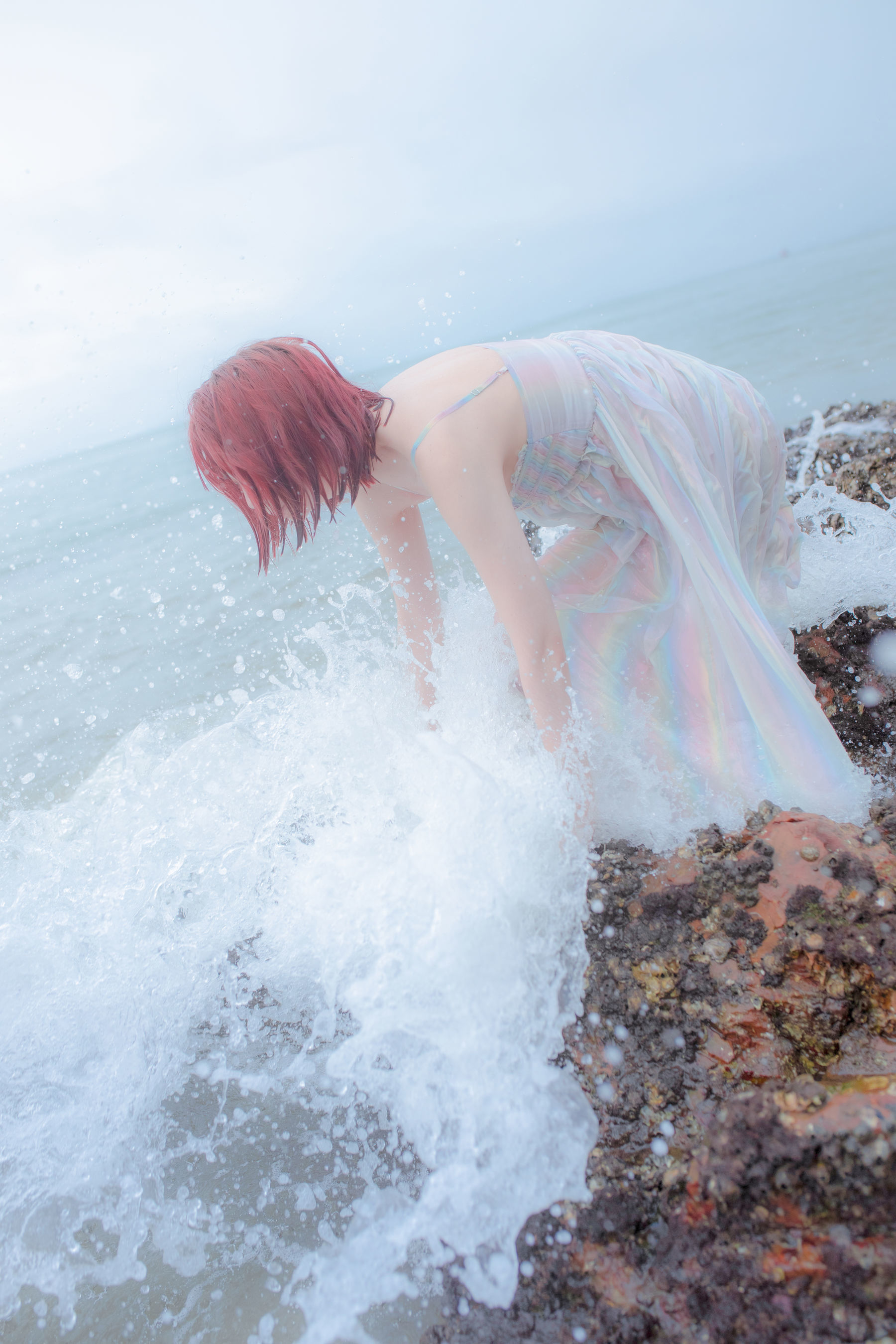 [网红COSER] 疯猫ss - 思绪之礁石人鱼