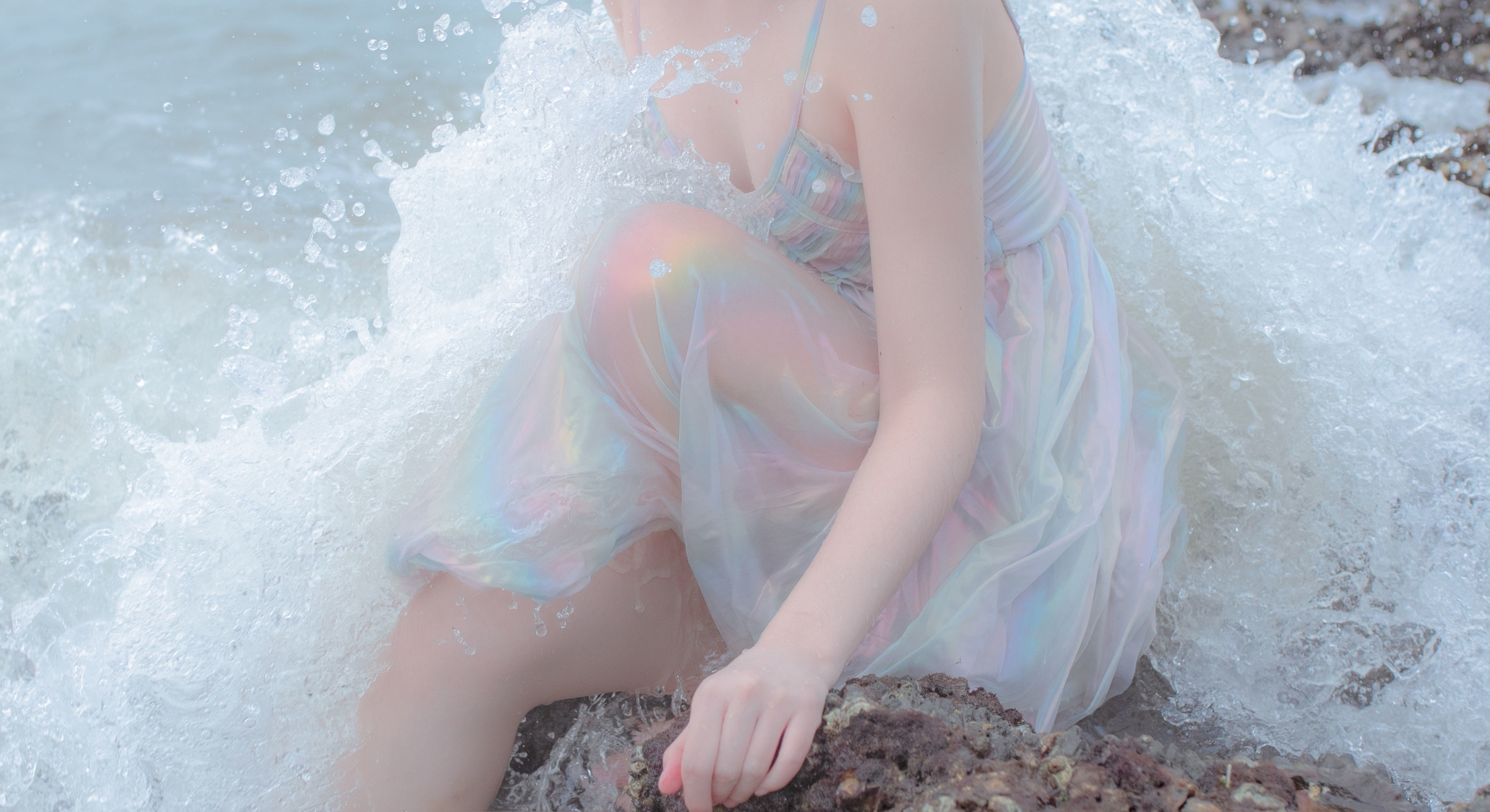 [网红COSER] 疯猫ss - 思绪之礁石人鱼