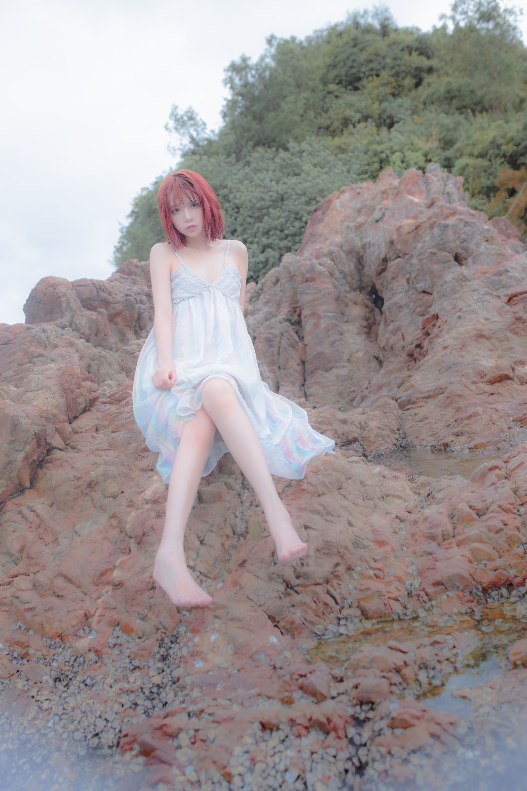[网红COSER] 疯猫ss - 思绪之礁石人鱼
