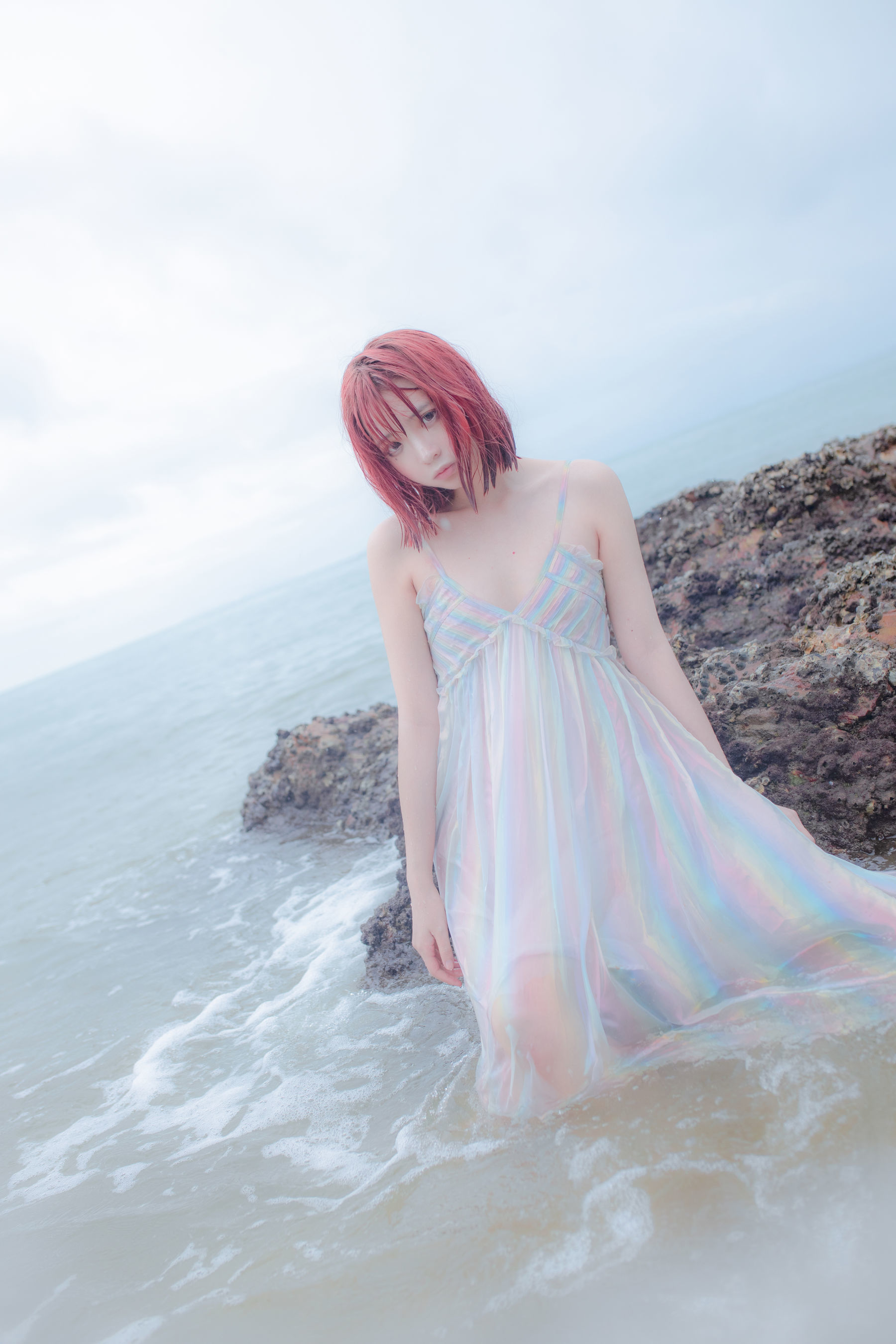 [网红COSER] 疯猫ss - 思绪之礁石人鱼
