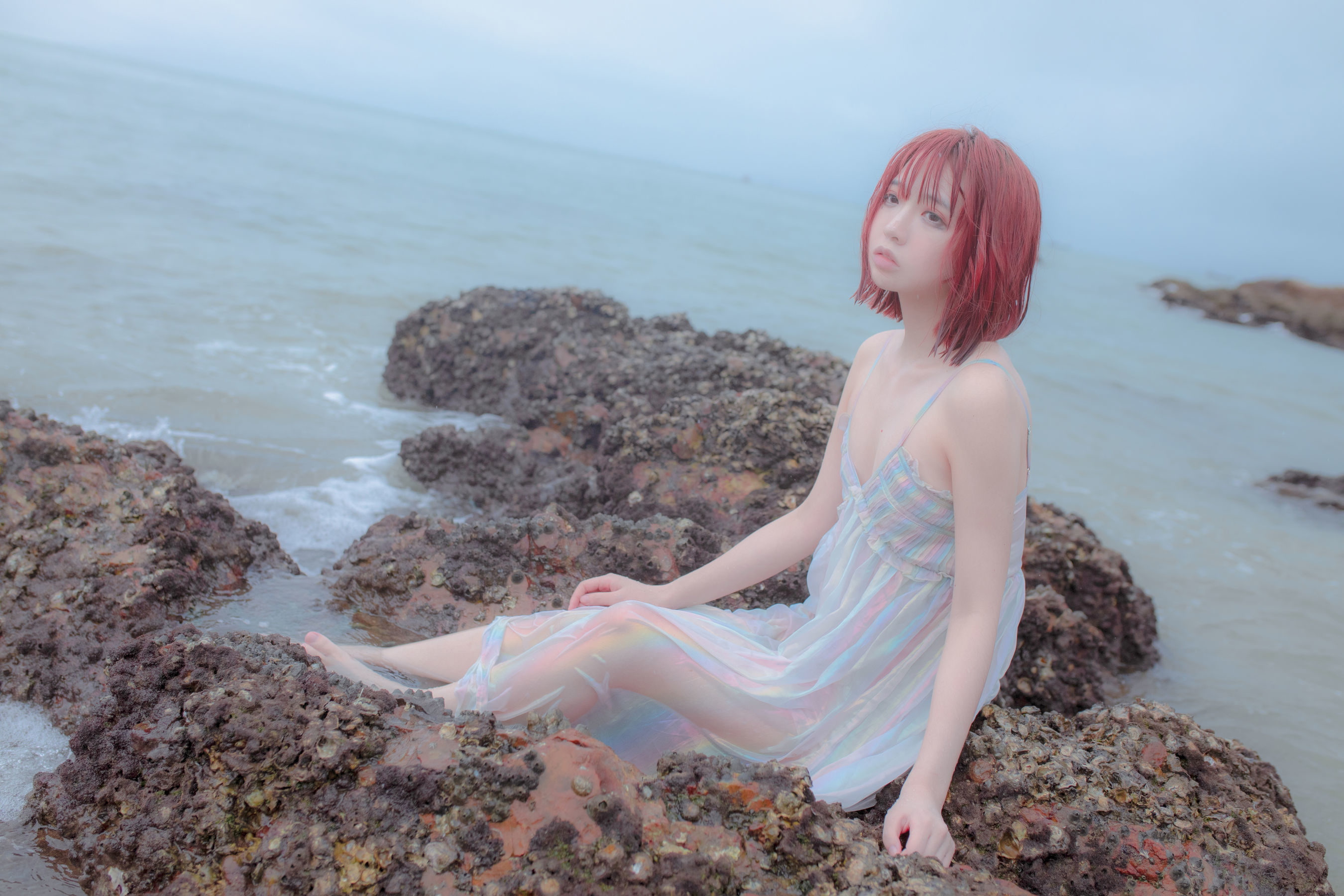 [网红COSER] 疯猫ss - 思绪之礁石人鱼