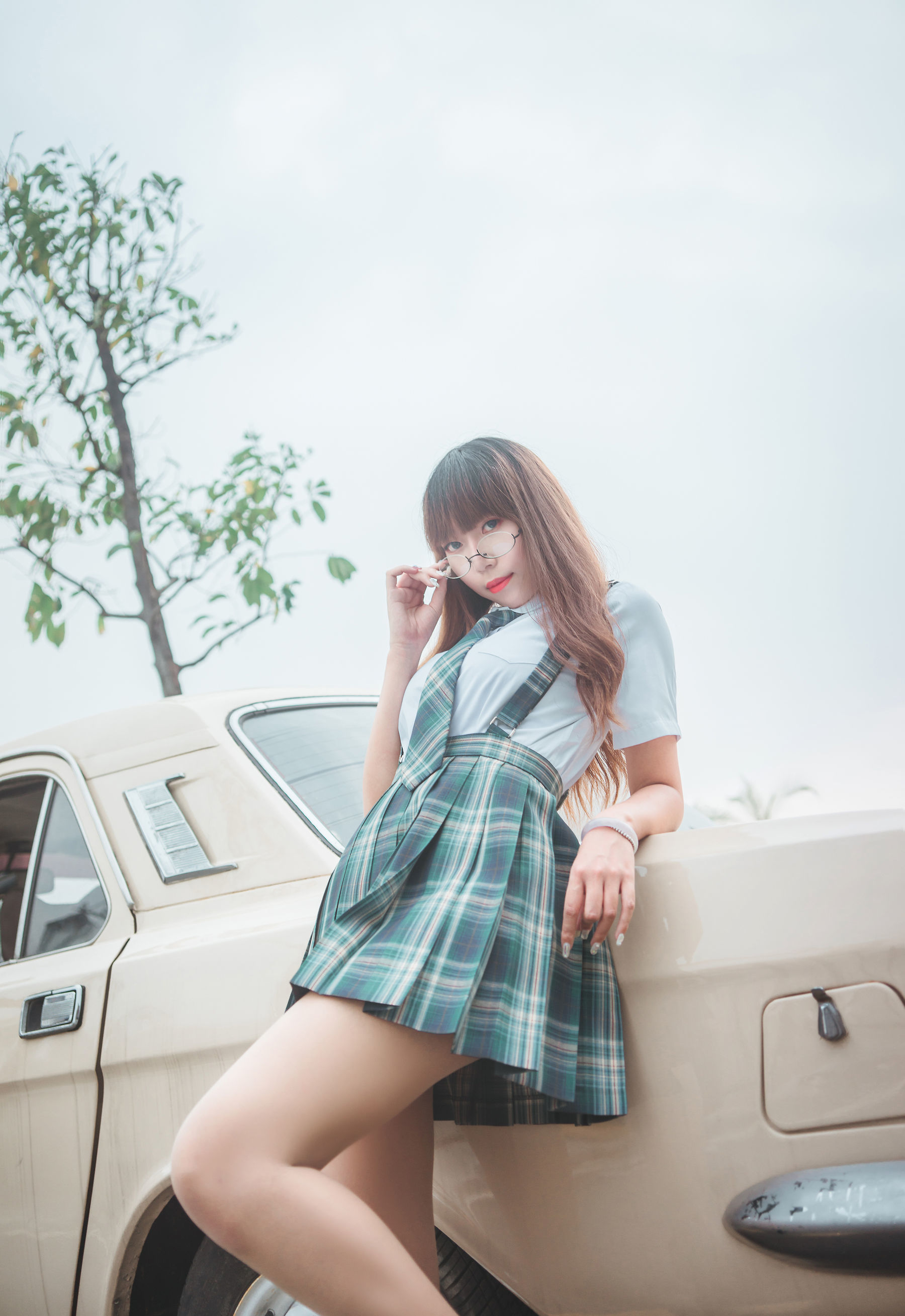 [网红COSER] 动漫博主Money冷冷 - JK