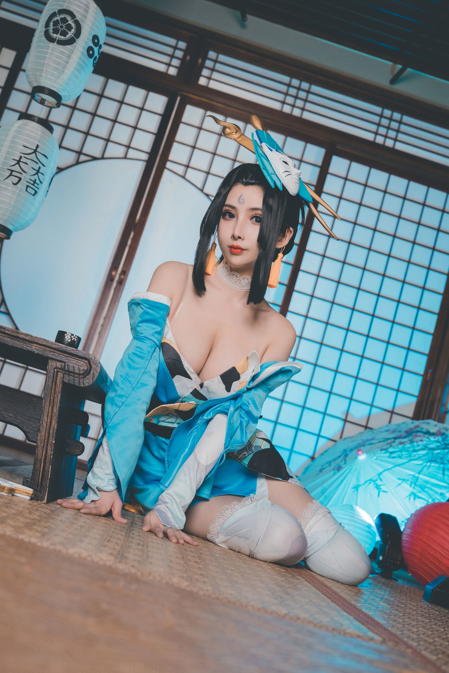 [网红COSER] COS福利rioko凉凉子 - 不知火舞魅语