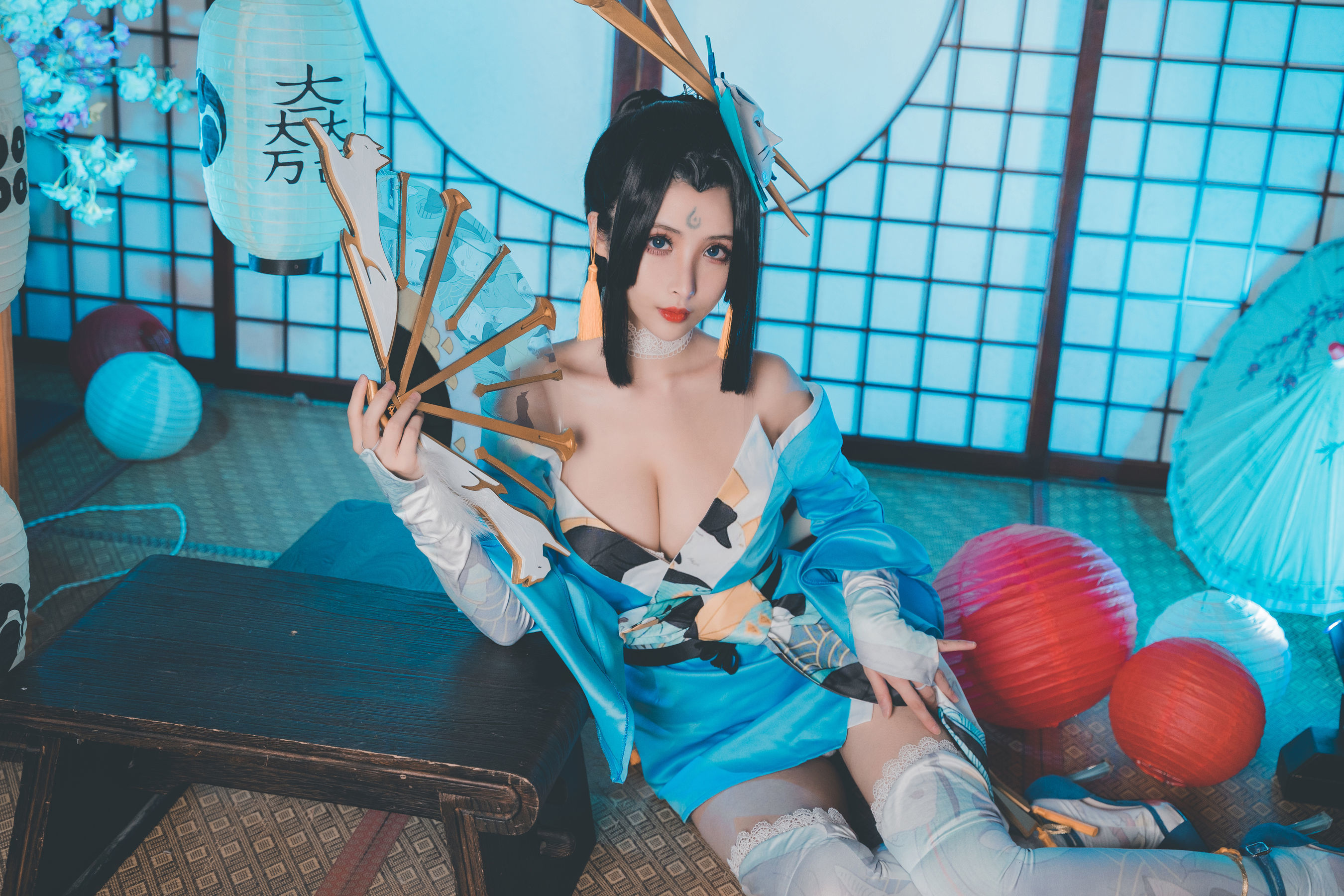 [网红COSER] COS福利rioko凉凉子 - 不知火舞魅语