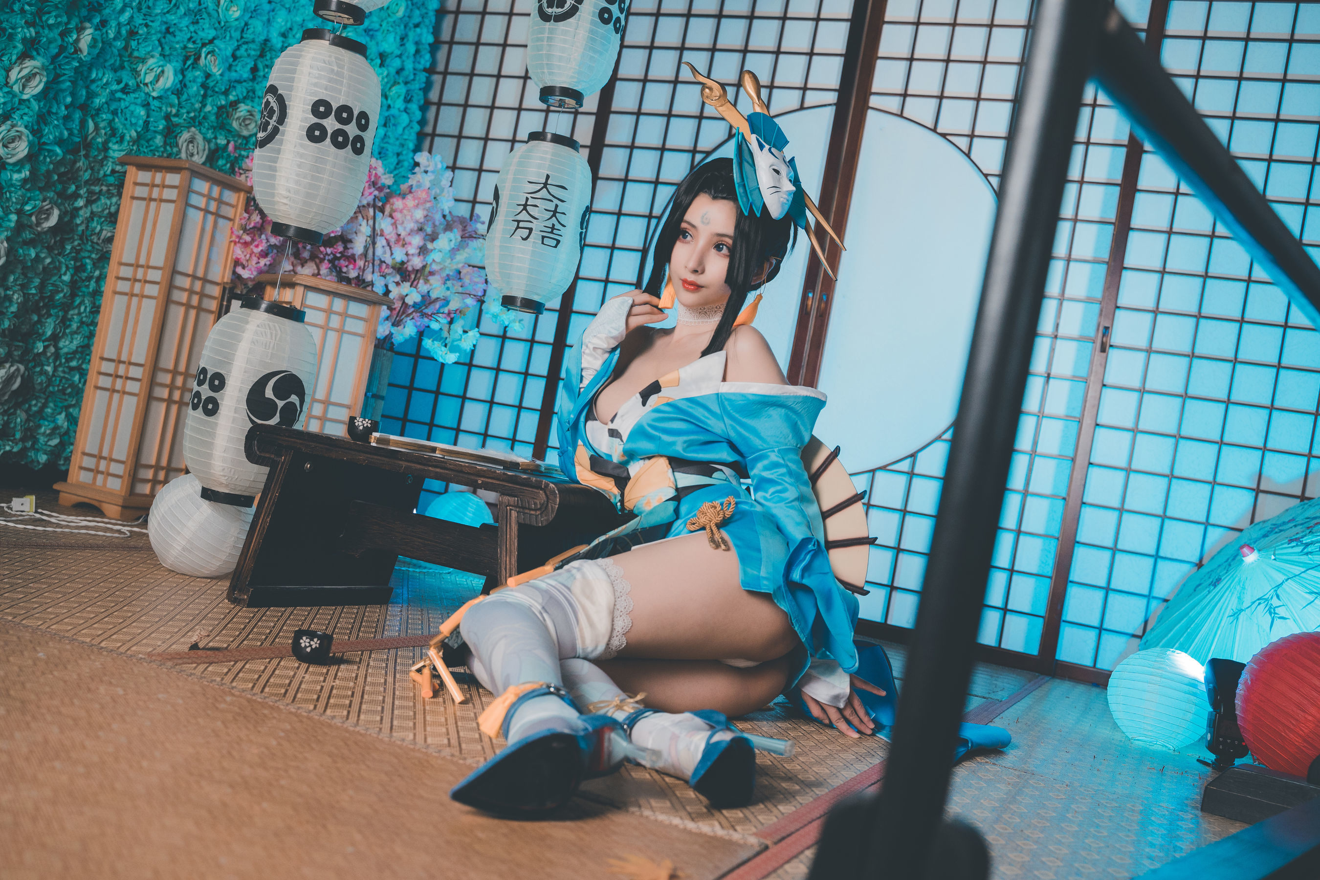 [网红COSER] COS福利rioko凉凉子 - 不知火舞魅语