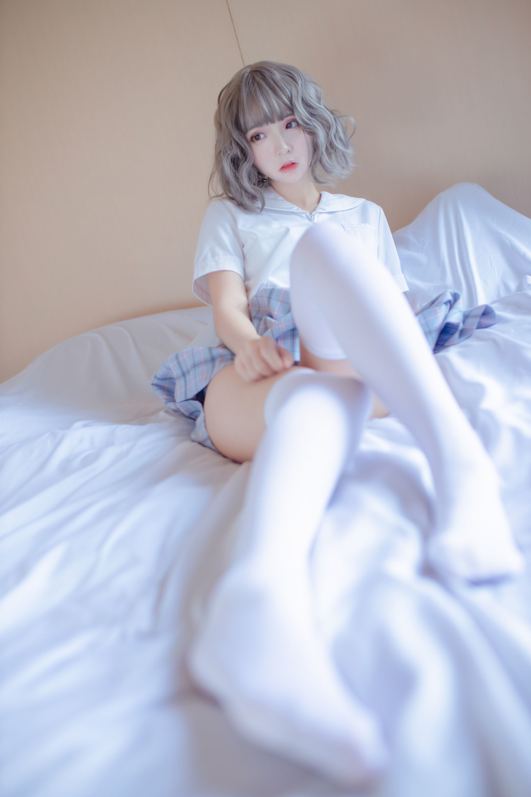 [网红COSER] 疯猫ss - 思绪之JK