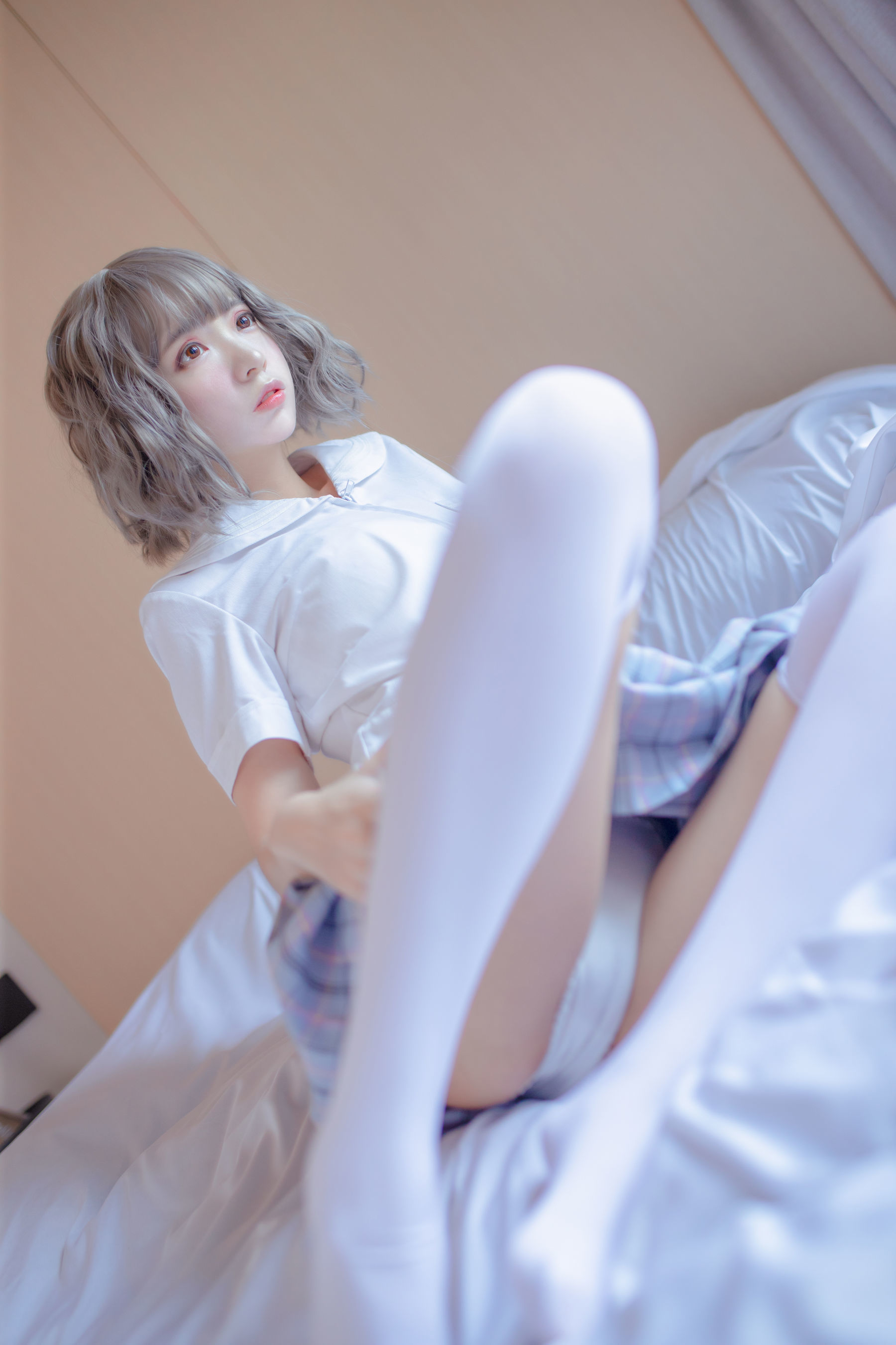 [网红COSER] 疯猫ss - 思绪之JK
