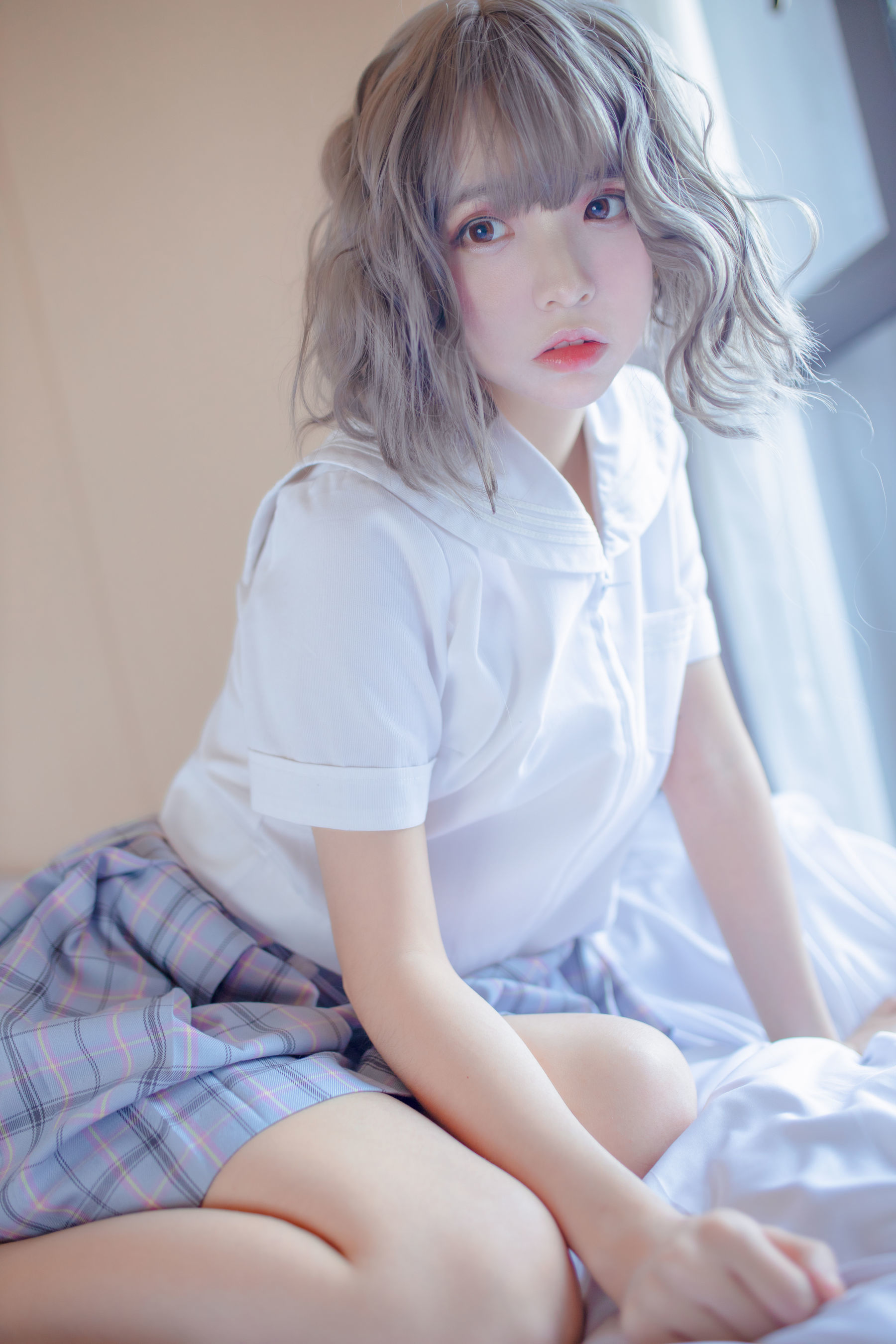 [网红COSER] 疯猫ss - 思绪之JK