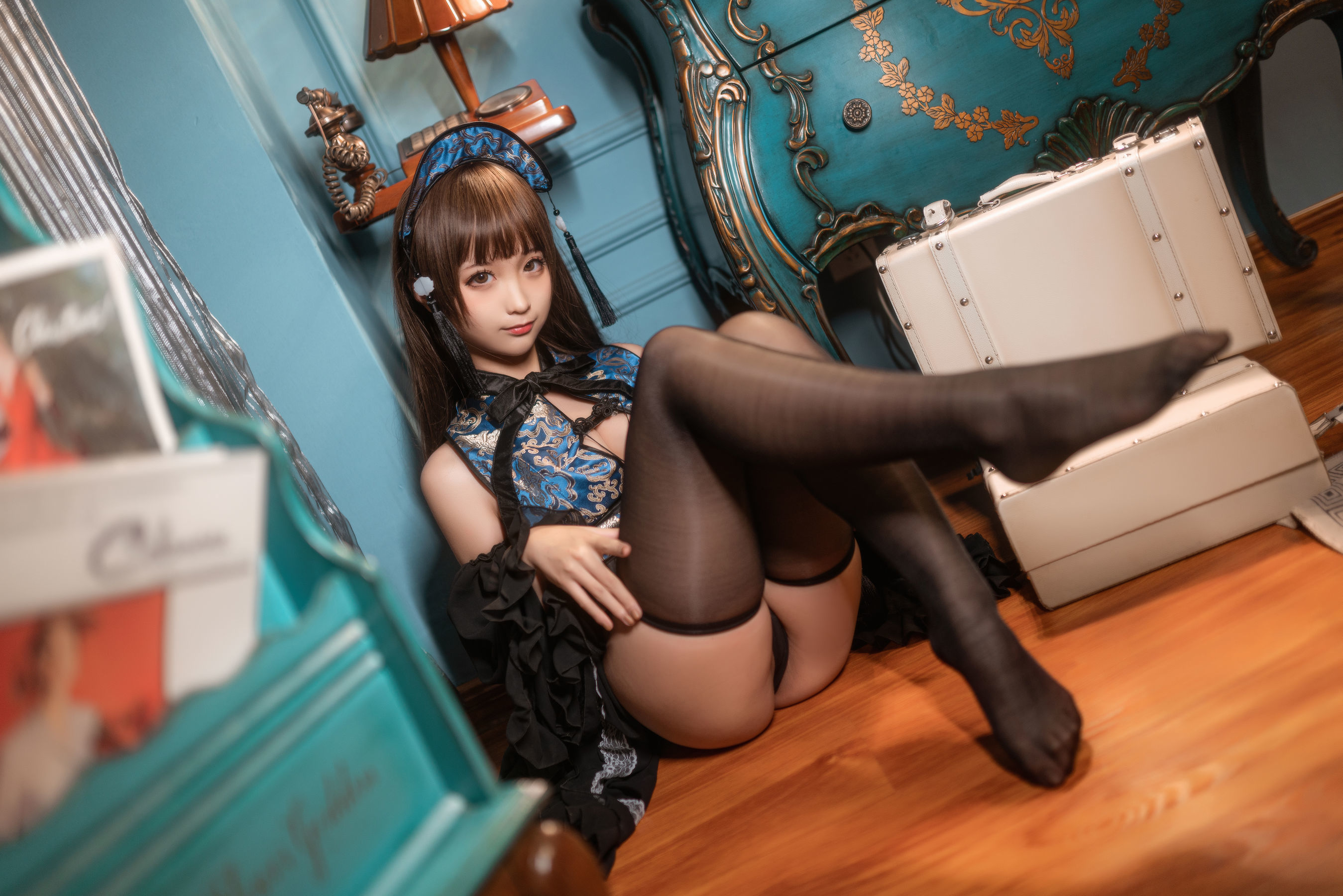 [网红COSER] 动漫博主蠢沫沫 - 小僵尸