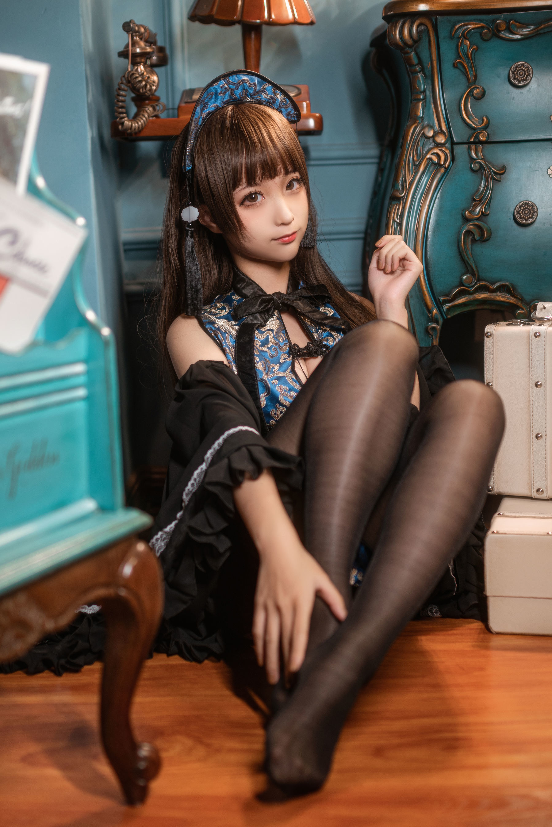 [网红COSER] 动漫博主蠢沫沫 - 小僵尸