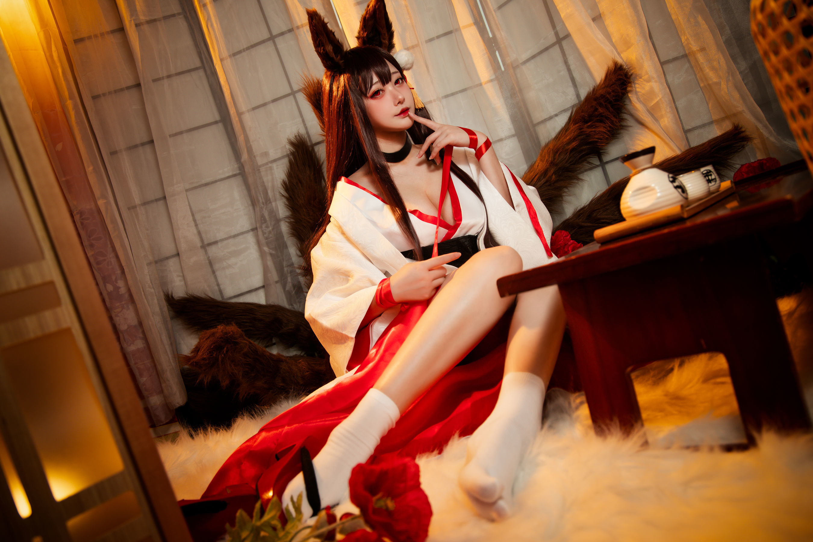[网红COSER] 高颜值coser念念_D - 赤城 白 无垢
