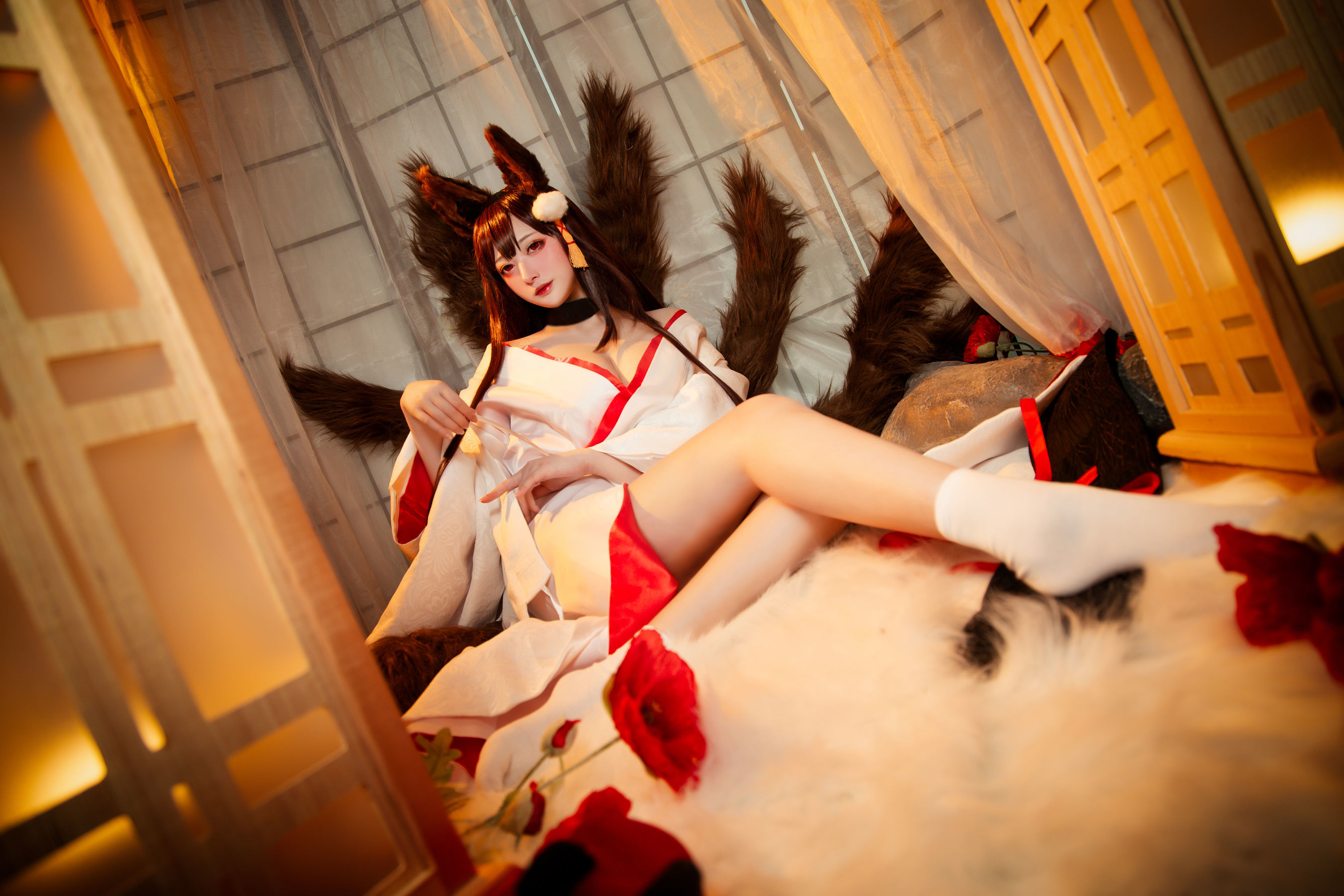 [网红COSER] 高颜值coser念念_D - 赤城 白 无垢