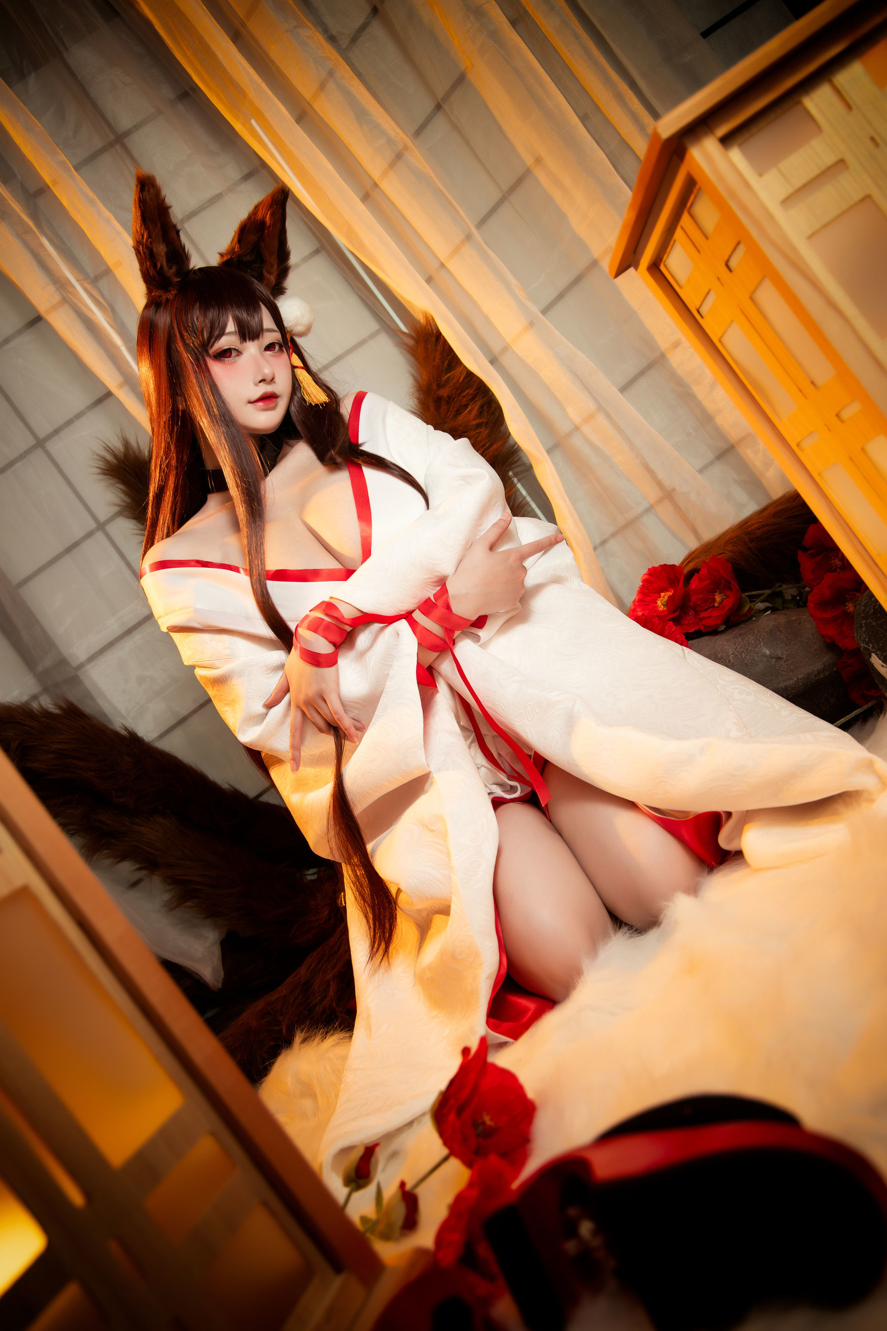 [网红COSER] 高颜值coser念念_D - 赤城 白 无垢