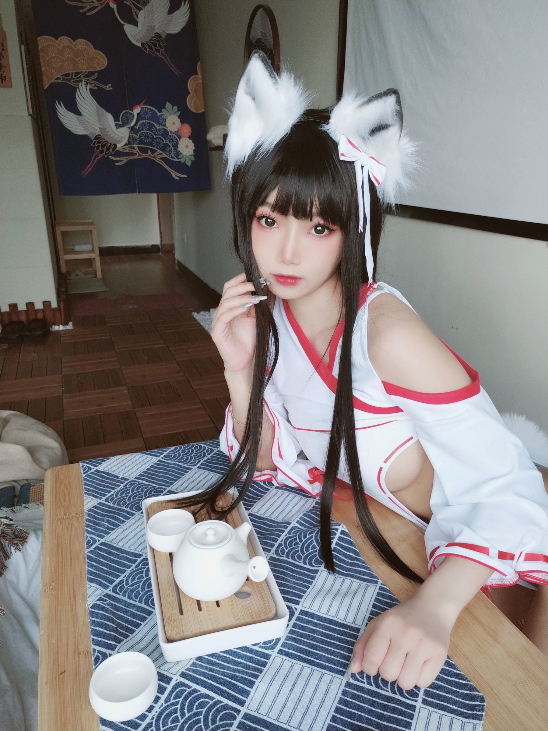 [网红COSER] 白嫩美少女鬼畜瑶 - 狐耳女巫