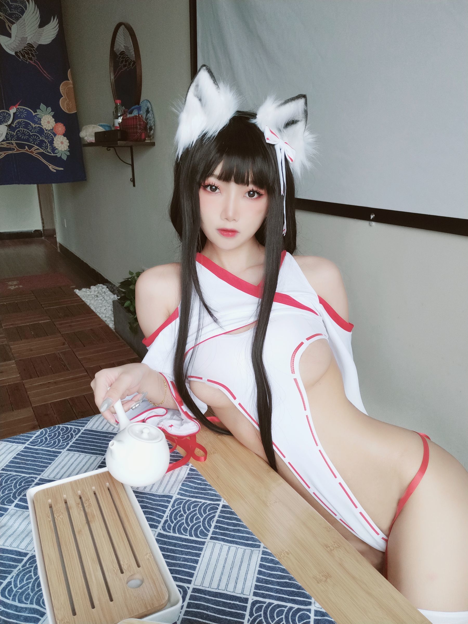 [网红COSER] 白嫩美少女鬼畜瑶 - 狐耳女巫