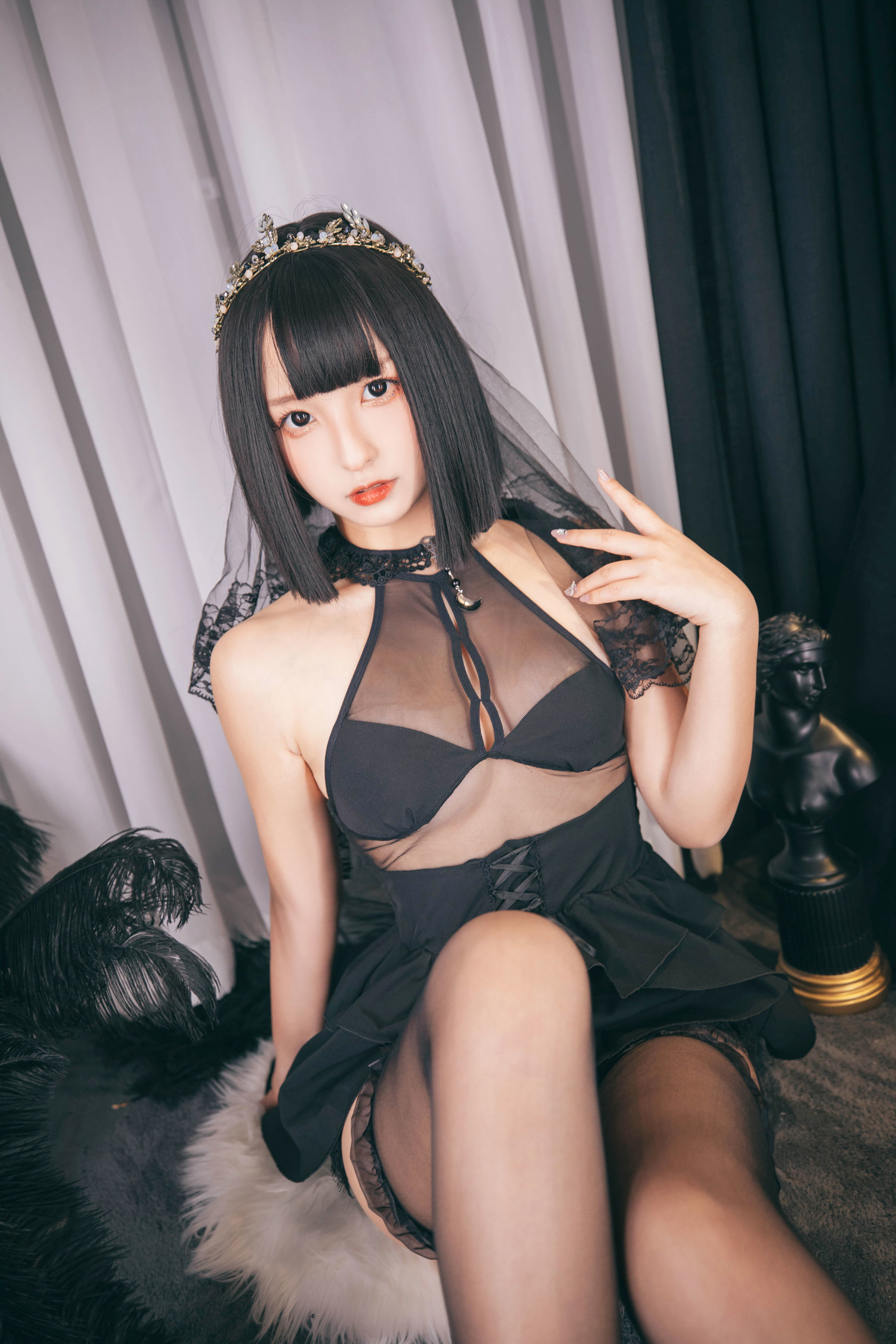 [网红COSER] 萝莉神楽坂真冬之天国に落ちる - 坠入天堂