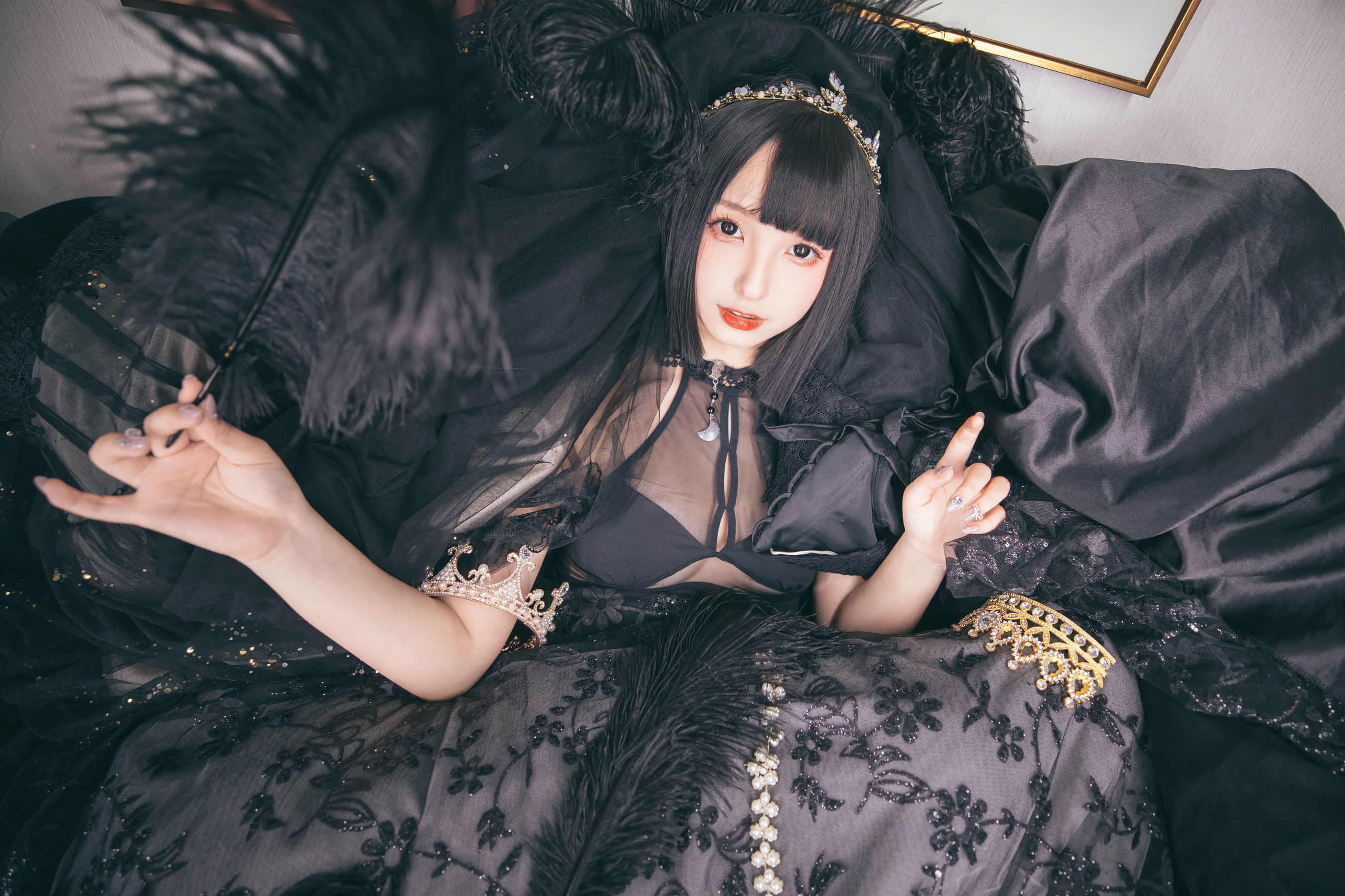 [网红COSER] 萝莉神楽坂真冬之天国に落ちる - 坠入天堂