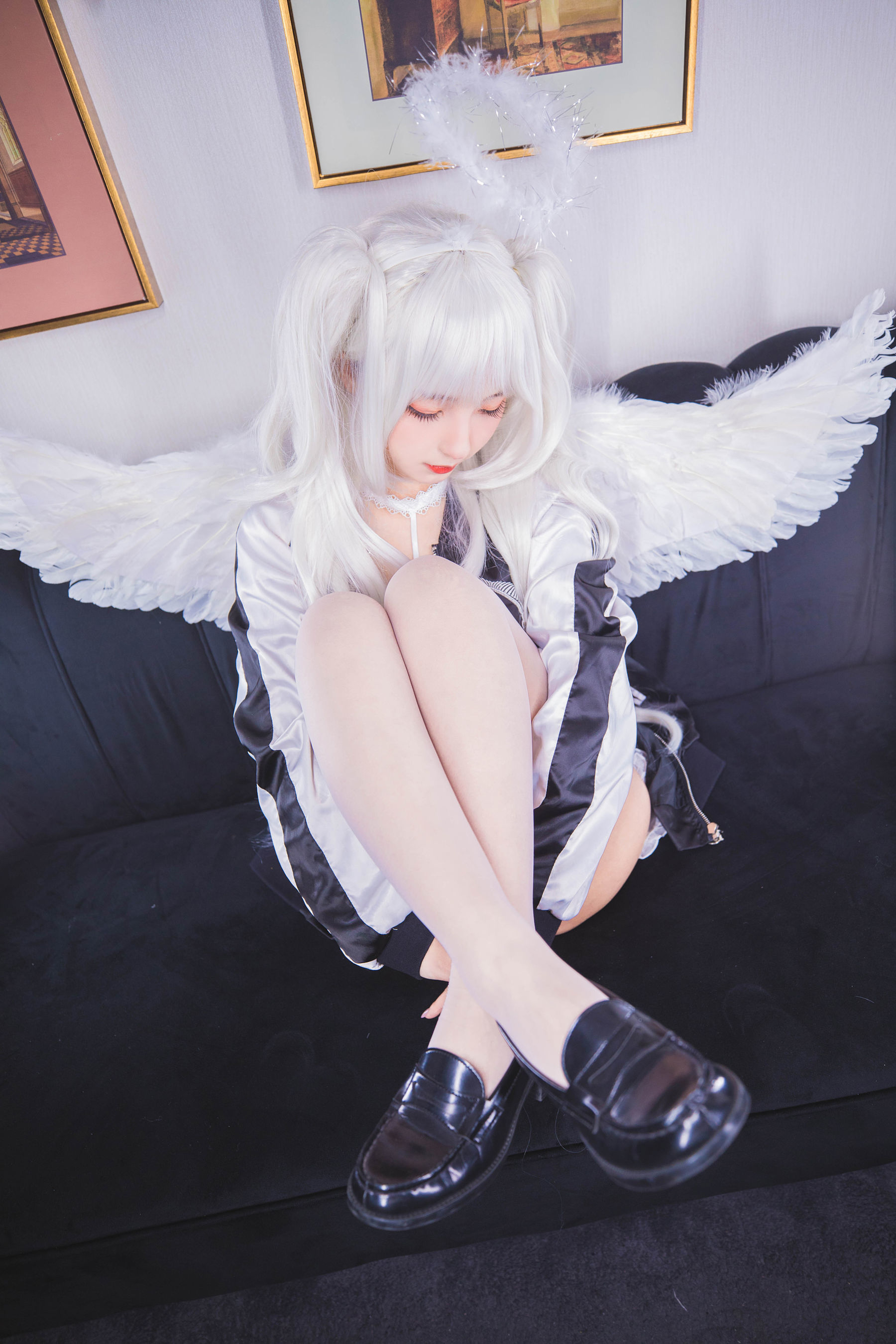 [网红COSER] 萝莉神楽坂真冬之天国に落ちる - 坠入天堂