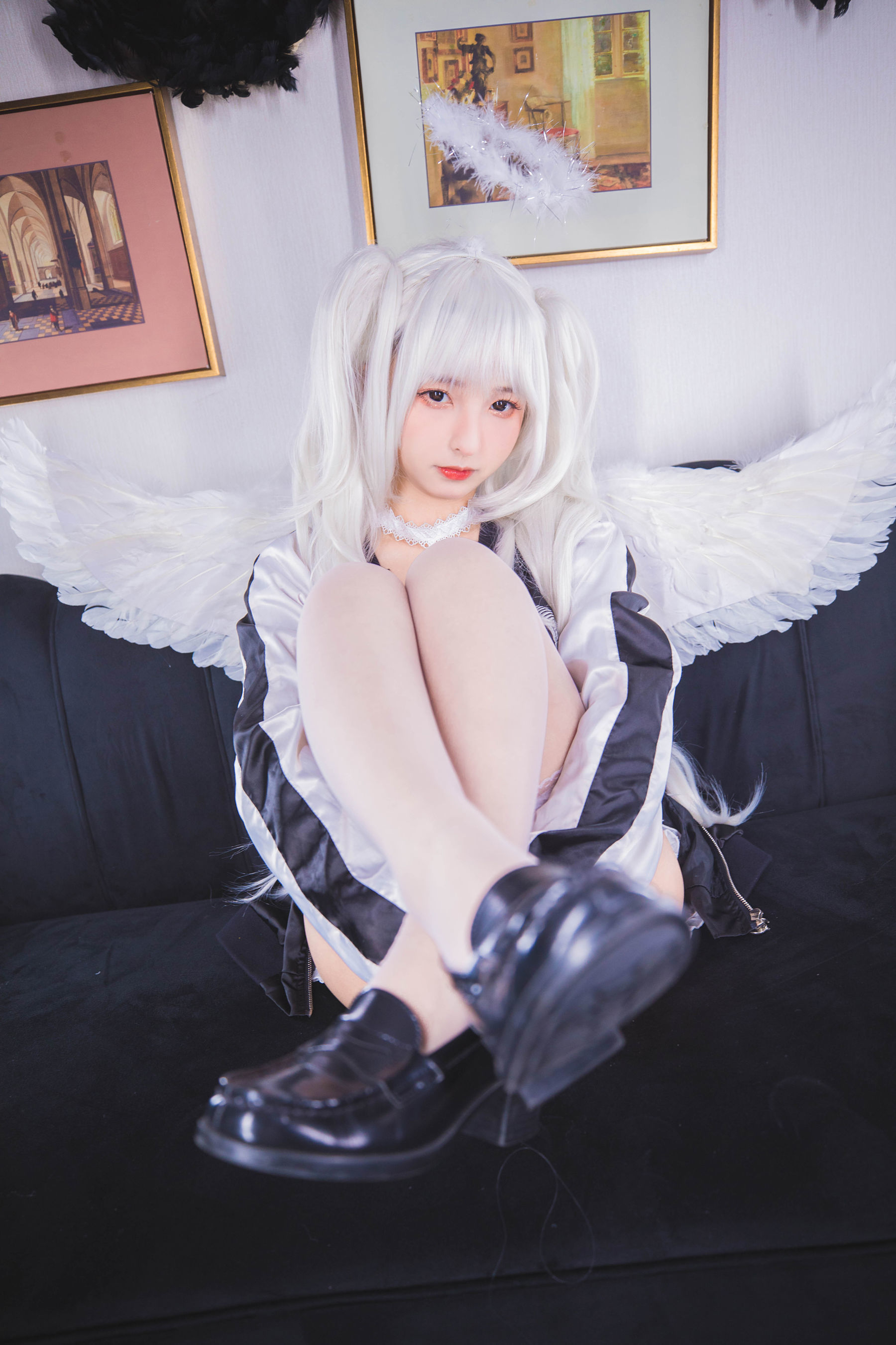 [网红COSER] 萝莉神楽坂真冬之天国に落ちる - 坠入天堂