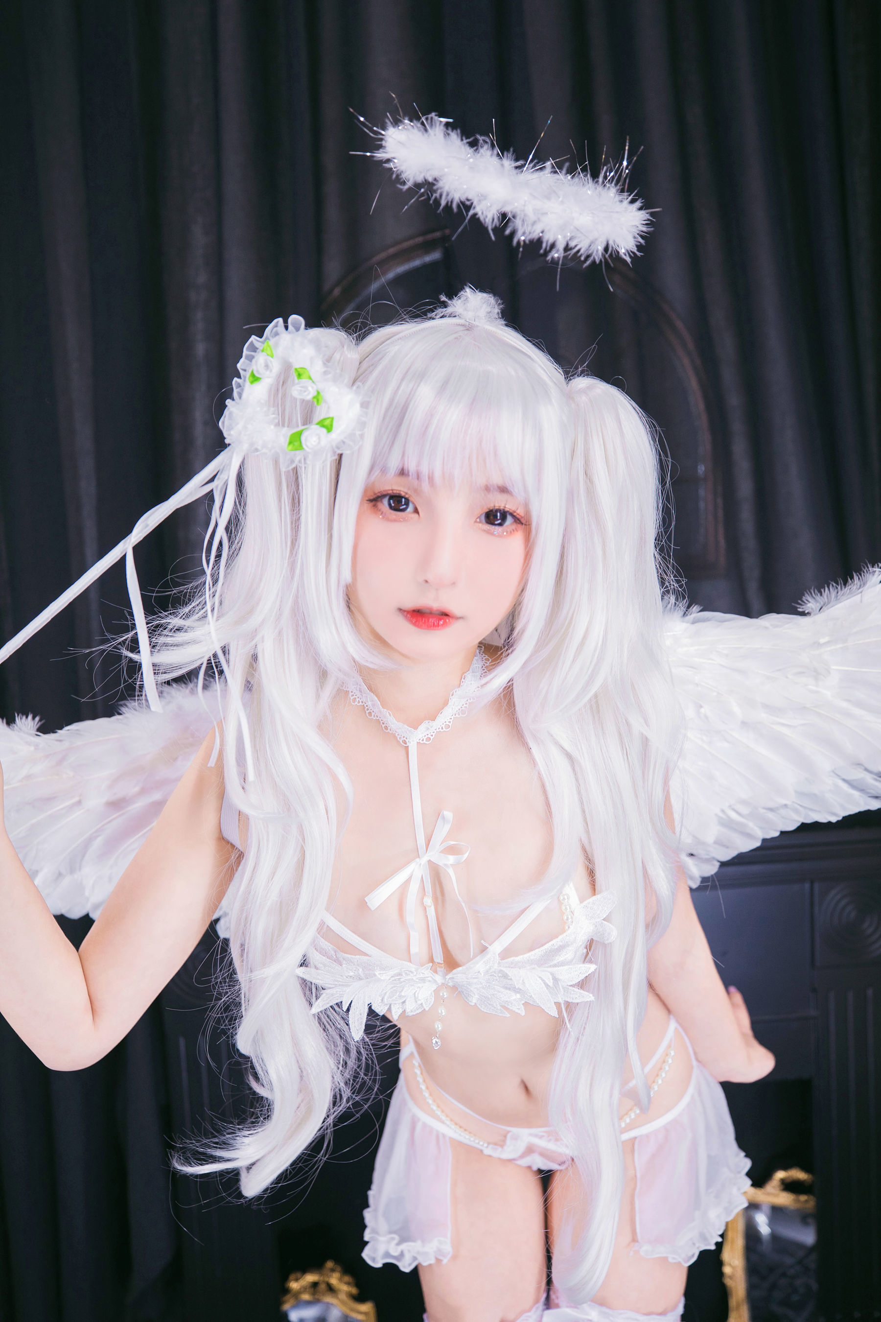 [网红COSER] 萝莉神楽坂真冬之天国に落ちる - 坠入天堂