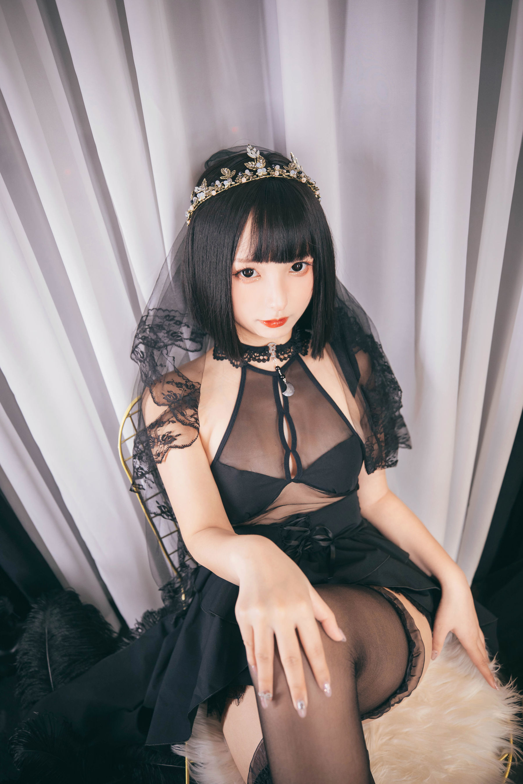 [网红COSER] 萝莉神楽坂真冬之天国に落ちる - 坠入天堂