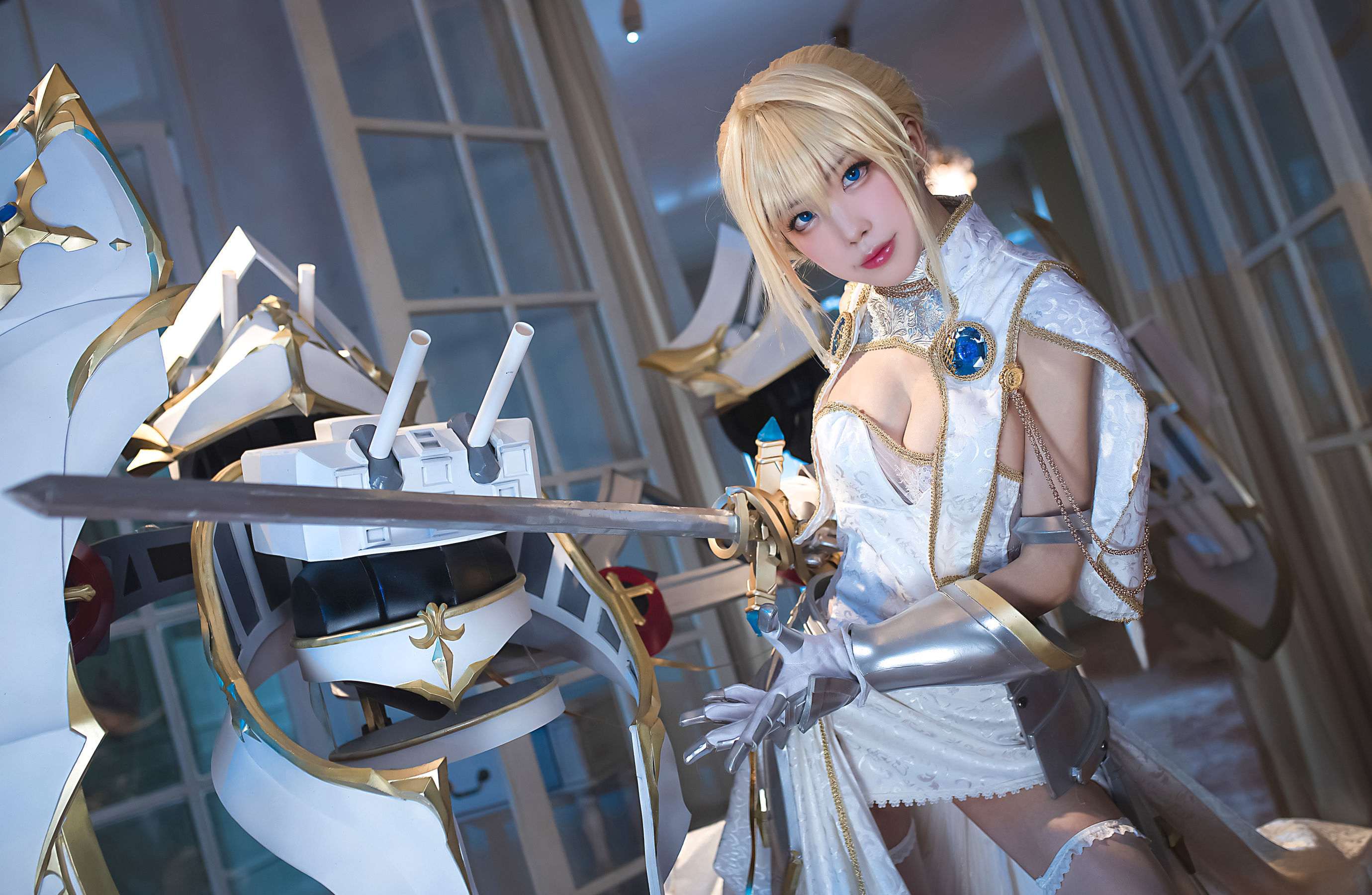 [网红COSER] 动漫博主水淼aqua - 圣女贞德