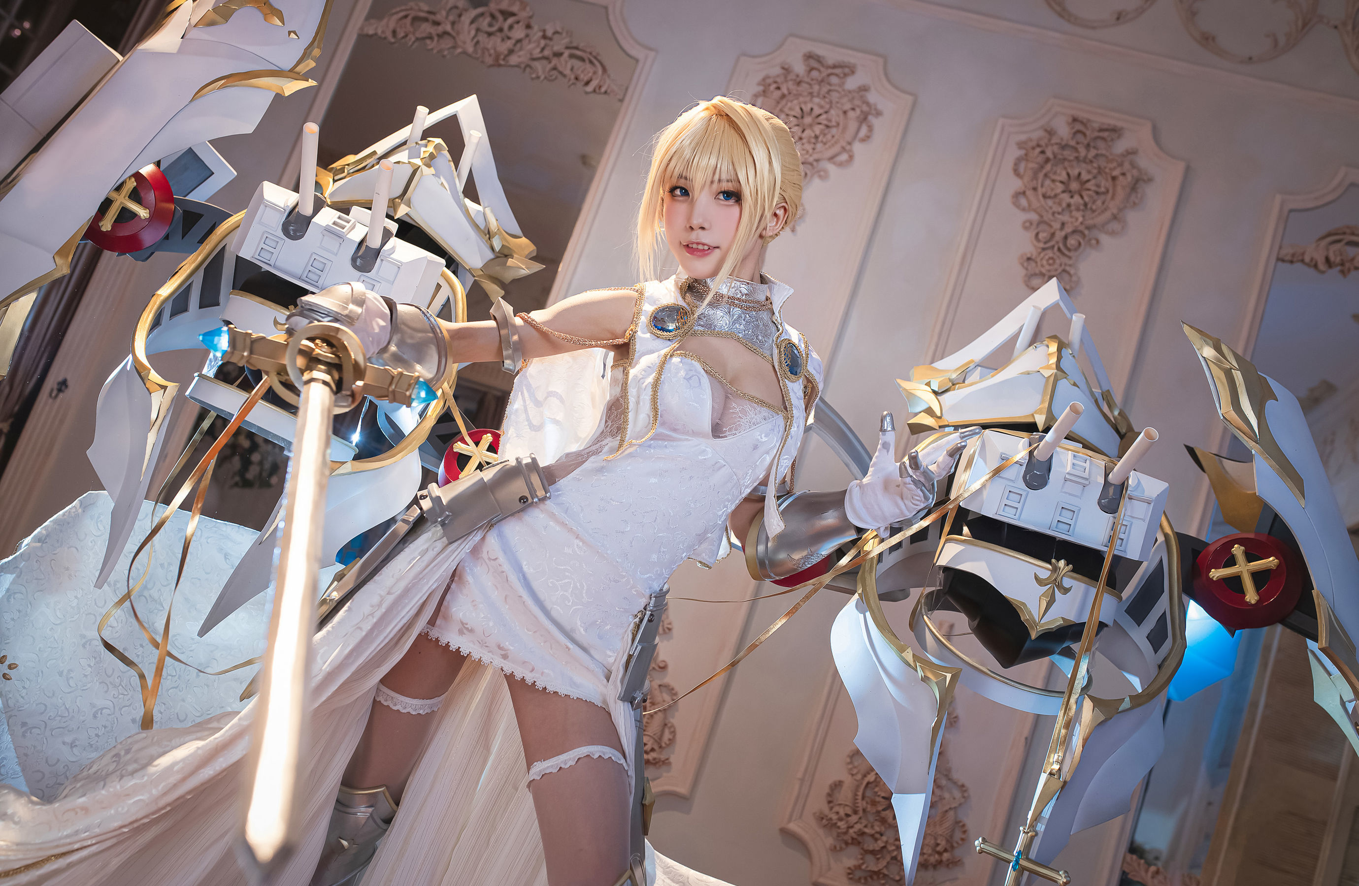 [网红COSER] 动漫博主水淼aqua - 圣女贞德