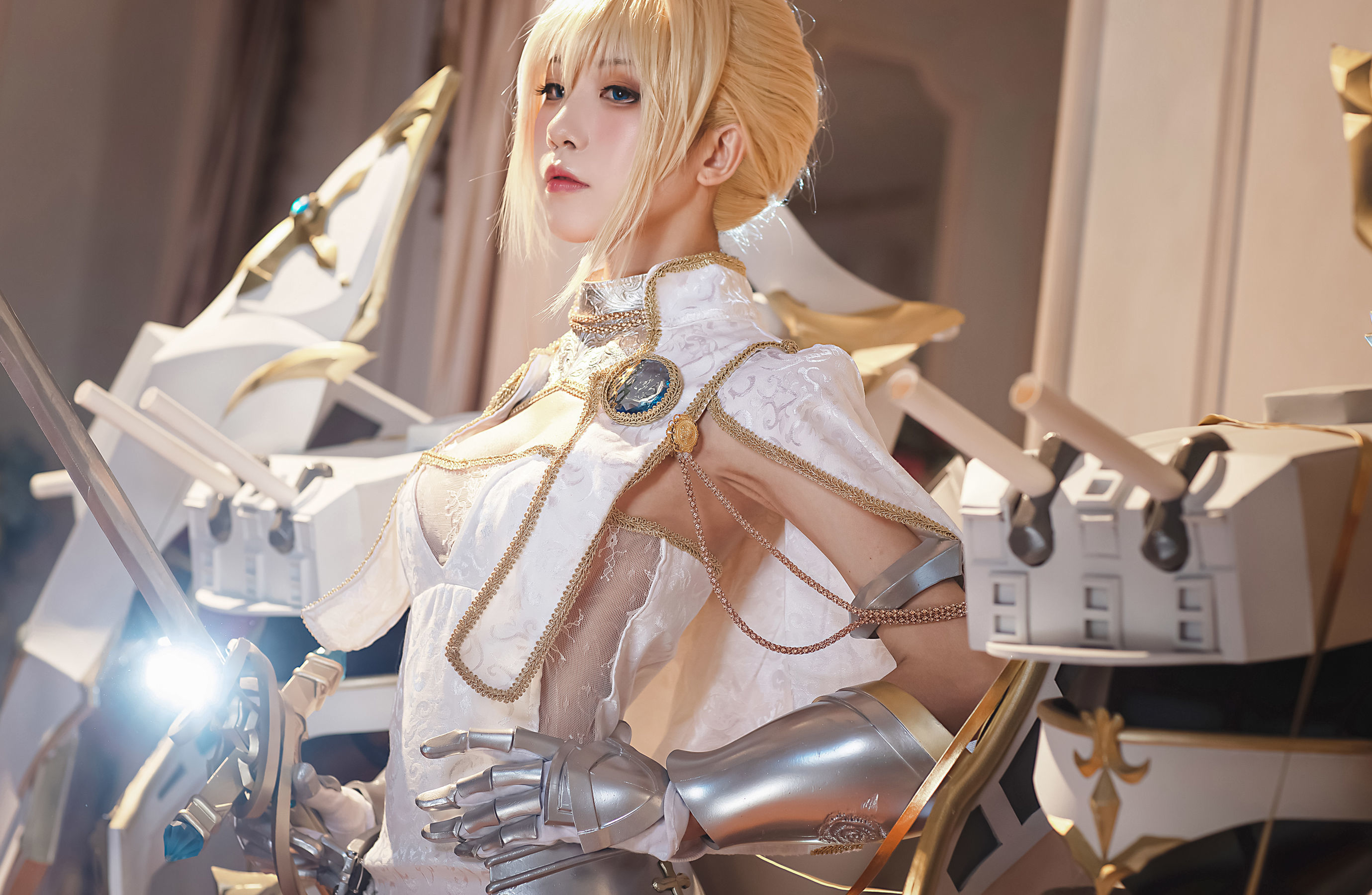 [网红COSER] 动漫博主水淼aqua - 圣女贞德
