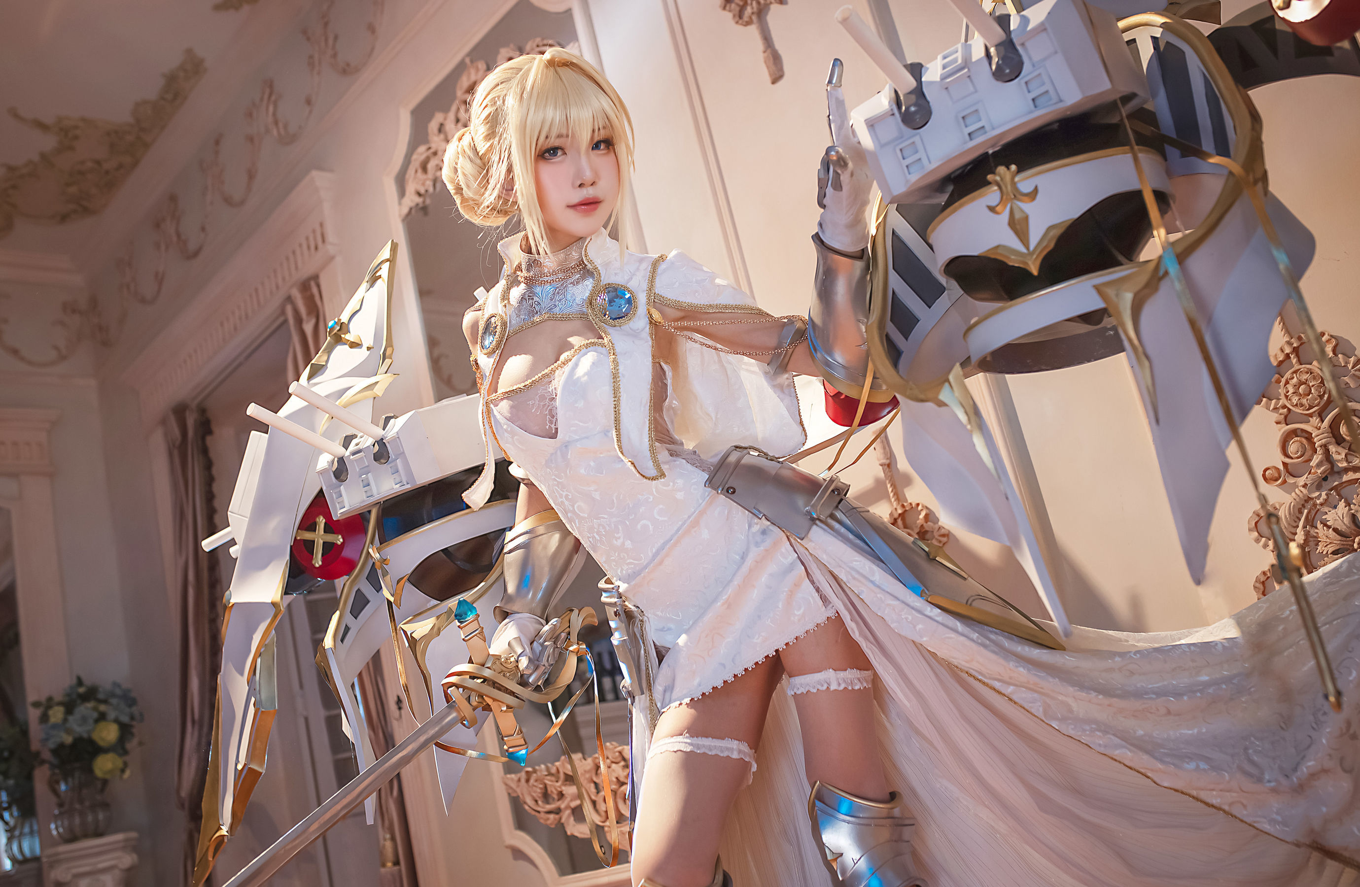 [网红COSER] 动漫博主水淼aqua - 圣女贞德