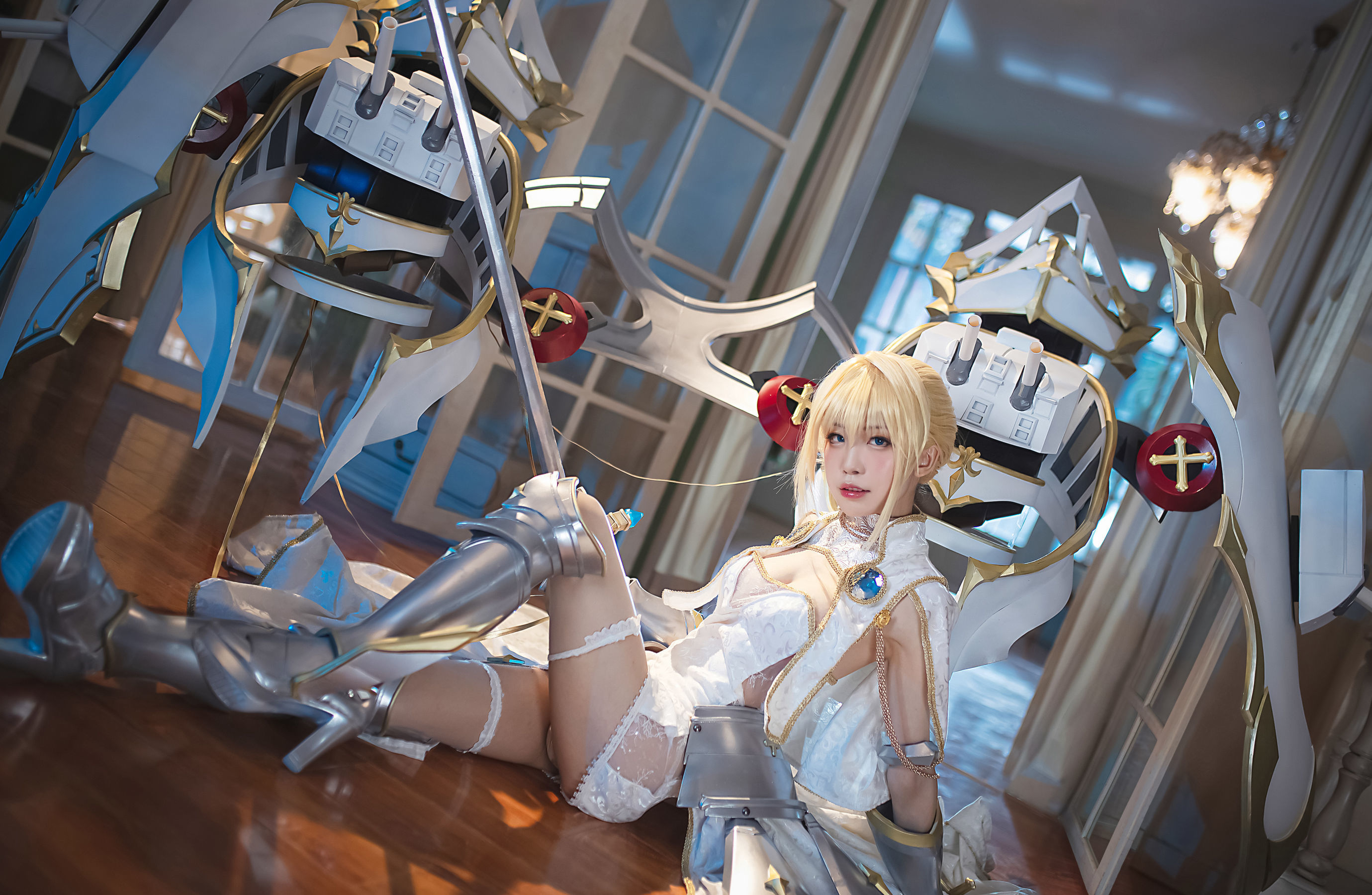 [网红COSER] 动漫博主水淼aqua - 圣女贞德