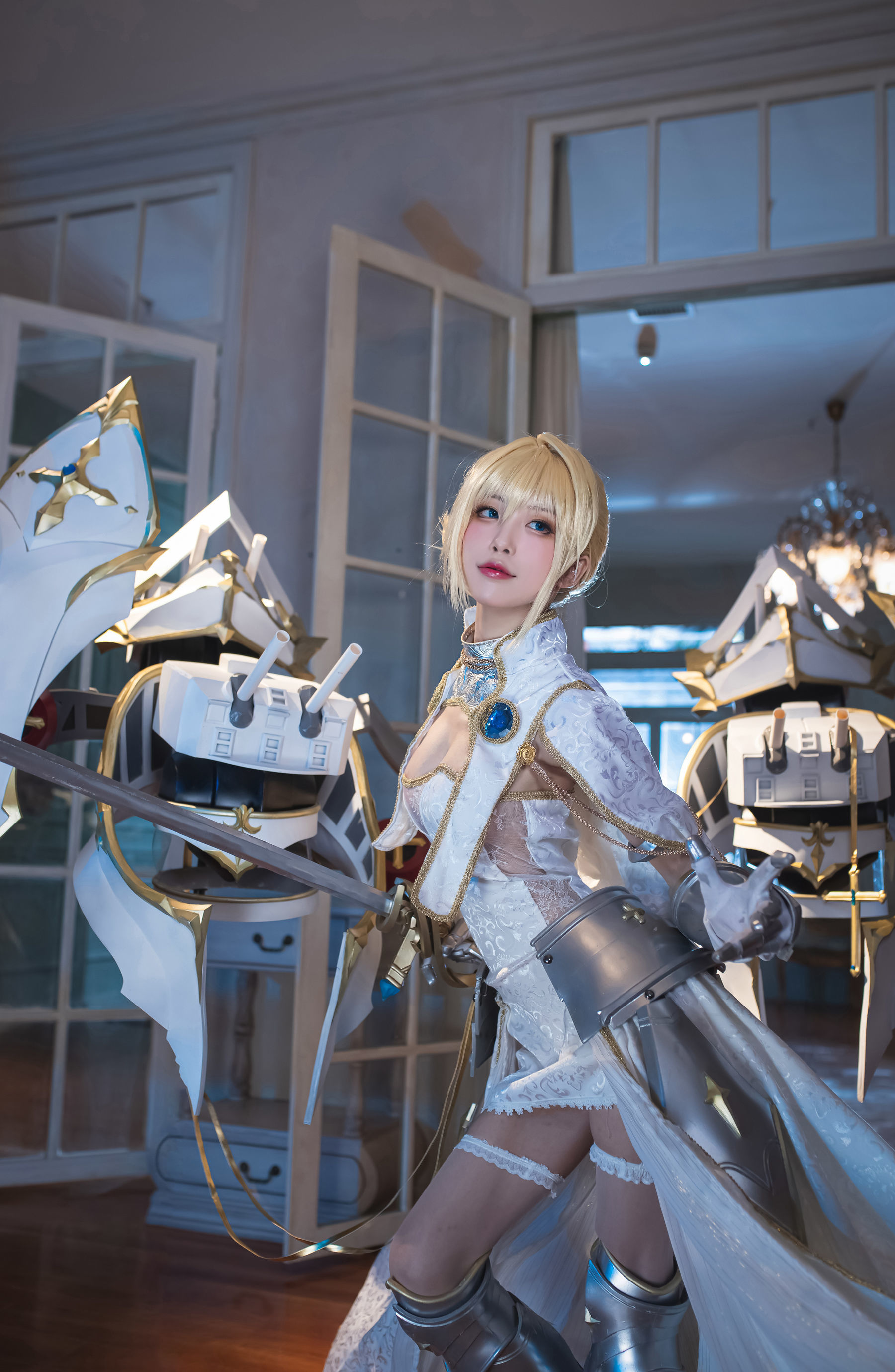 [网红COSER] 动漫博主水淼aqua - 圣女贞德
