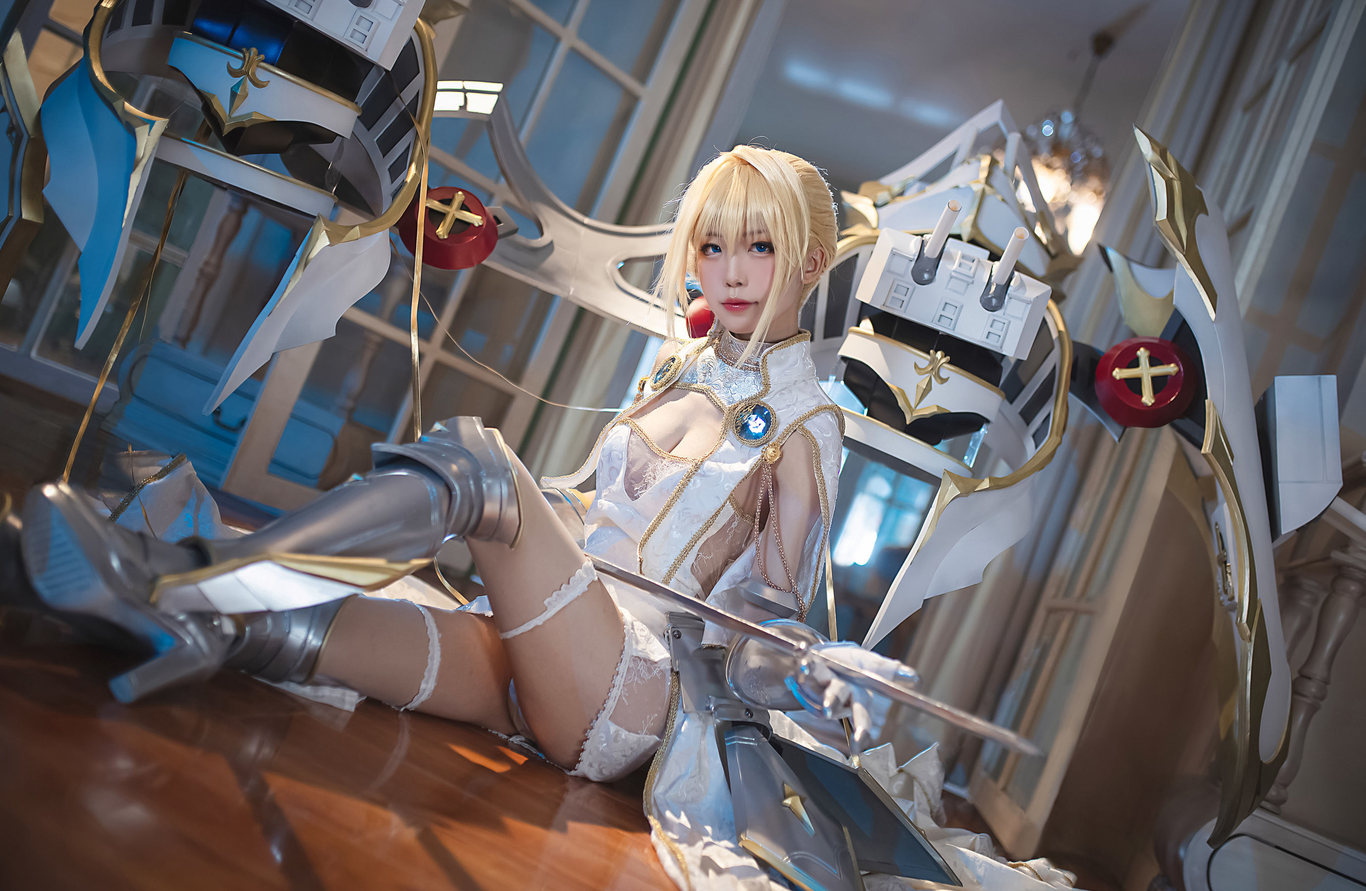 [网红COSER] 动漫博主水淼aqua - 圣女贞德
