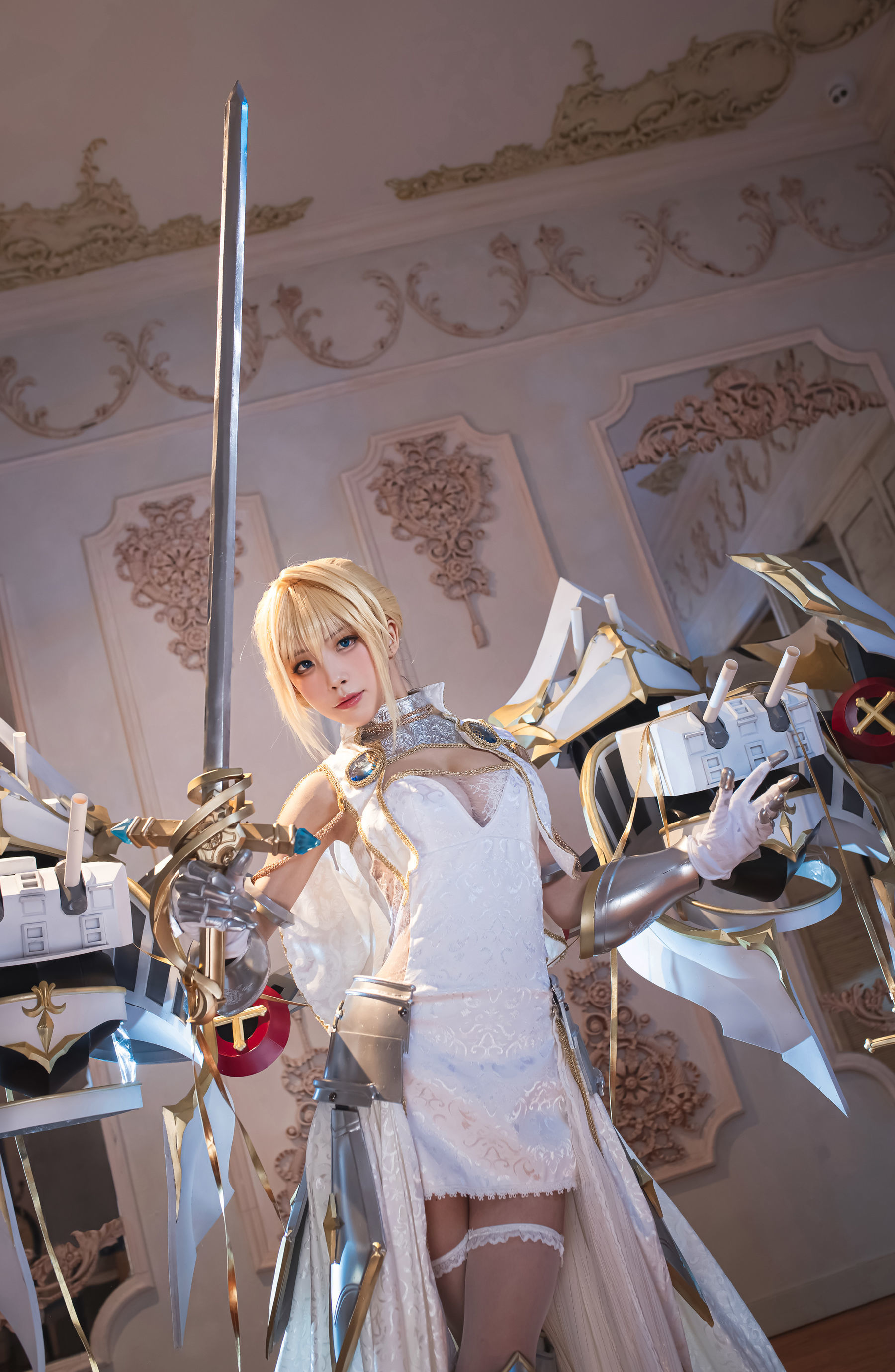 [网红COSER] 动漫博主水淼aqua - 圣女贞德