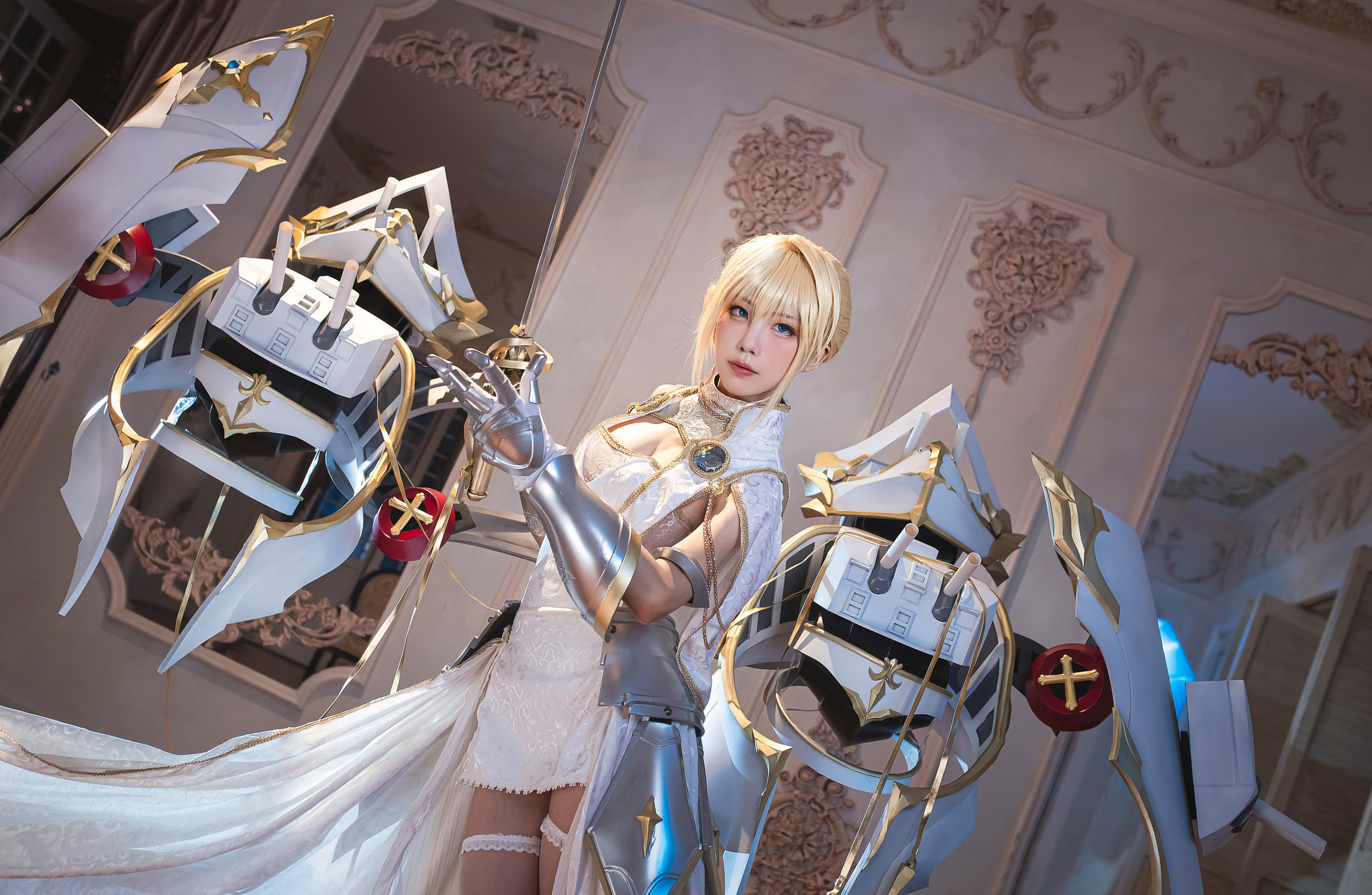 [网红COSER] 动漫博主水淼aqua - 圣女贞德