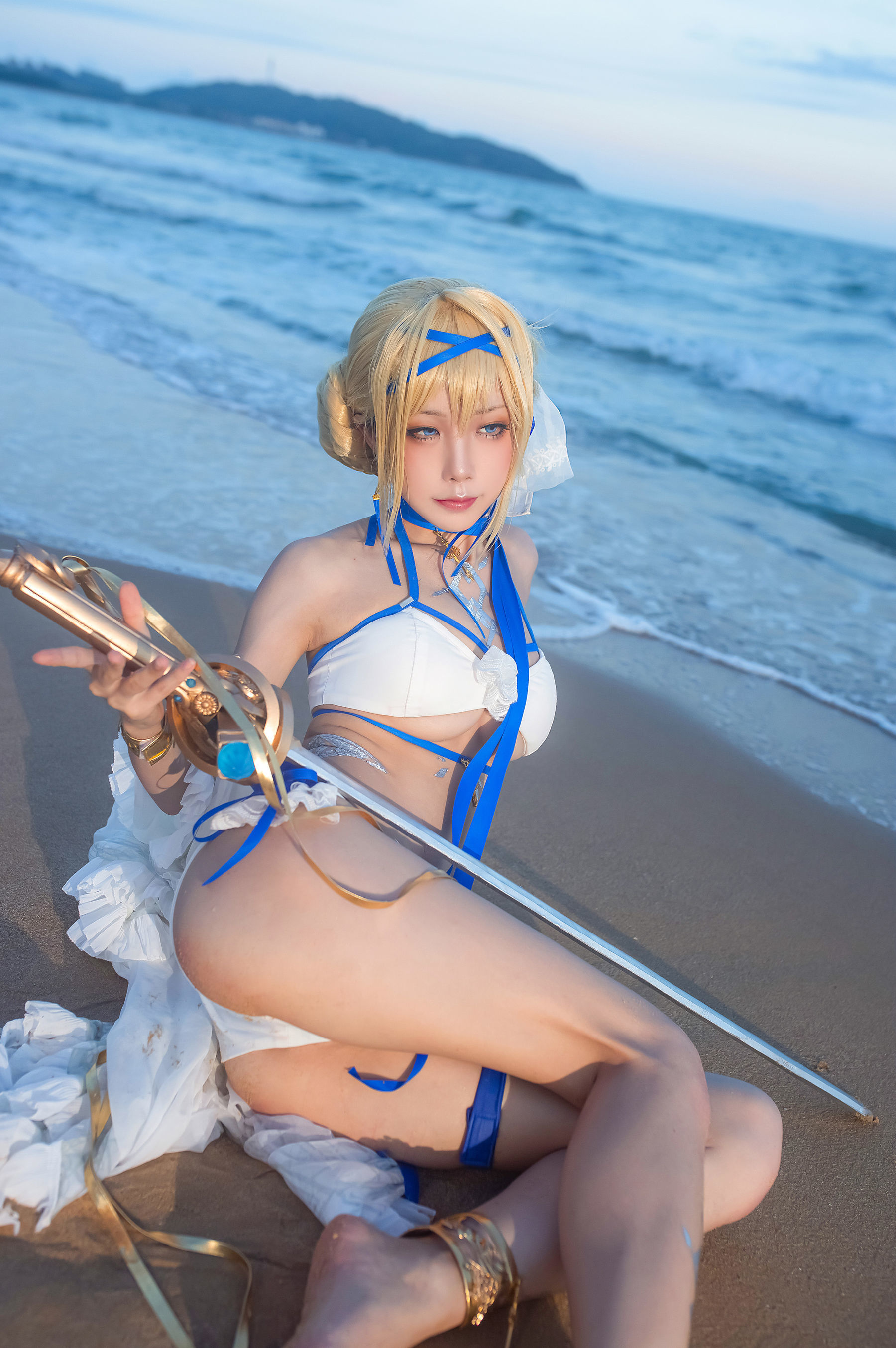 [网红COSER] 动漫博主水淼aqua - 圣女贞德
