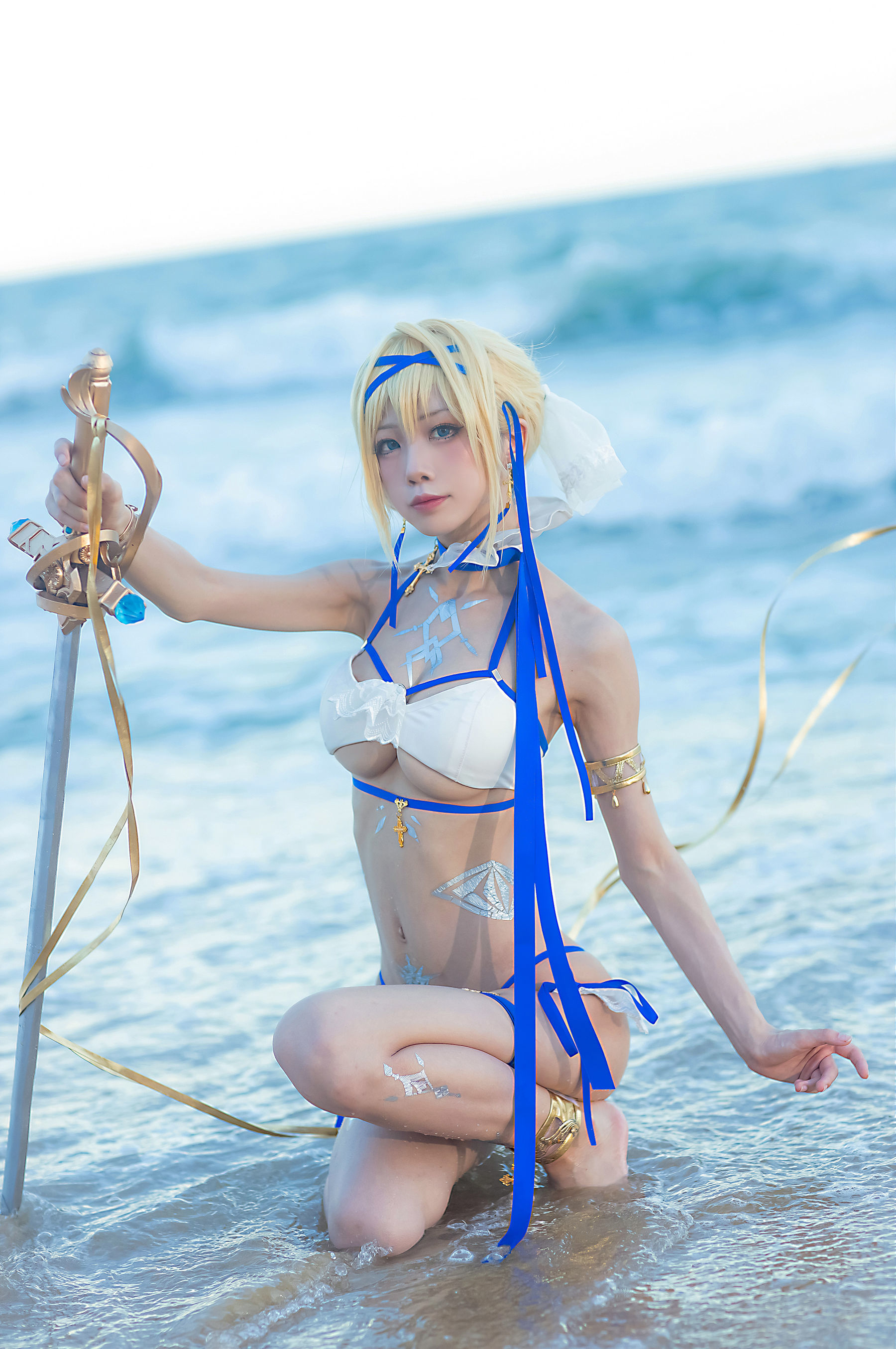 [网红COSER] 动漫博主水淼aqua - 圣女贞德