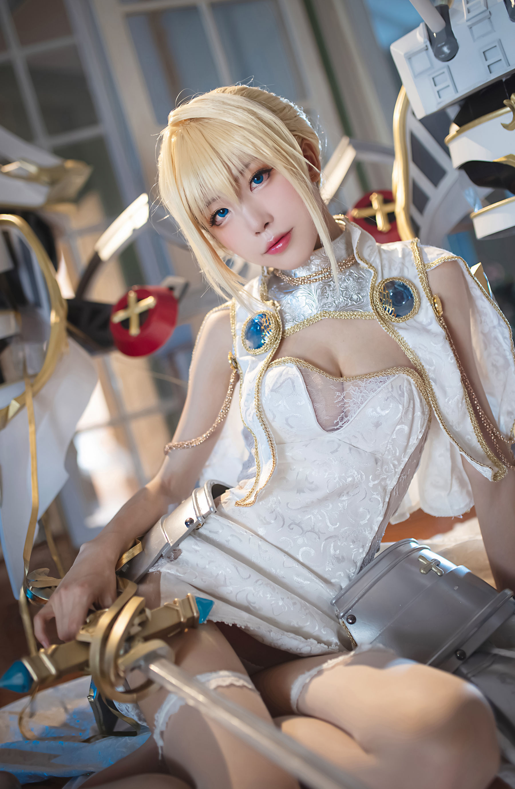[网红COSER] 动漫博主水淼aqua - 圣女贞德