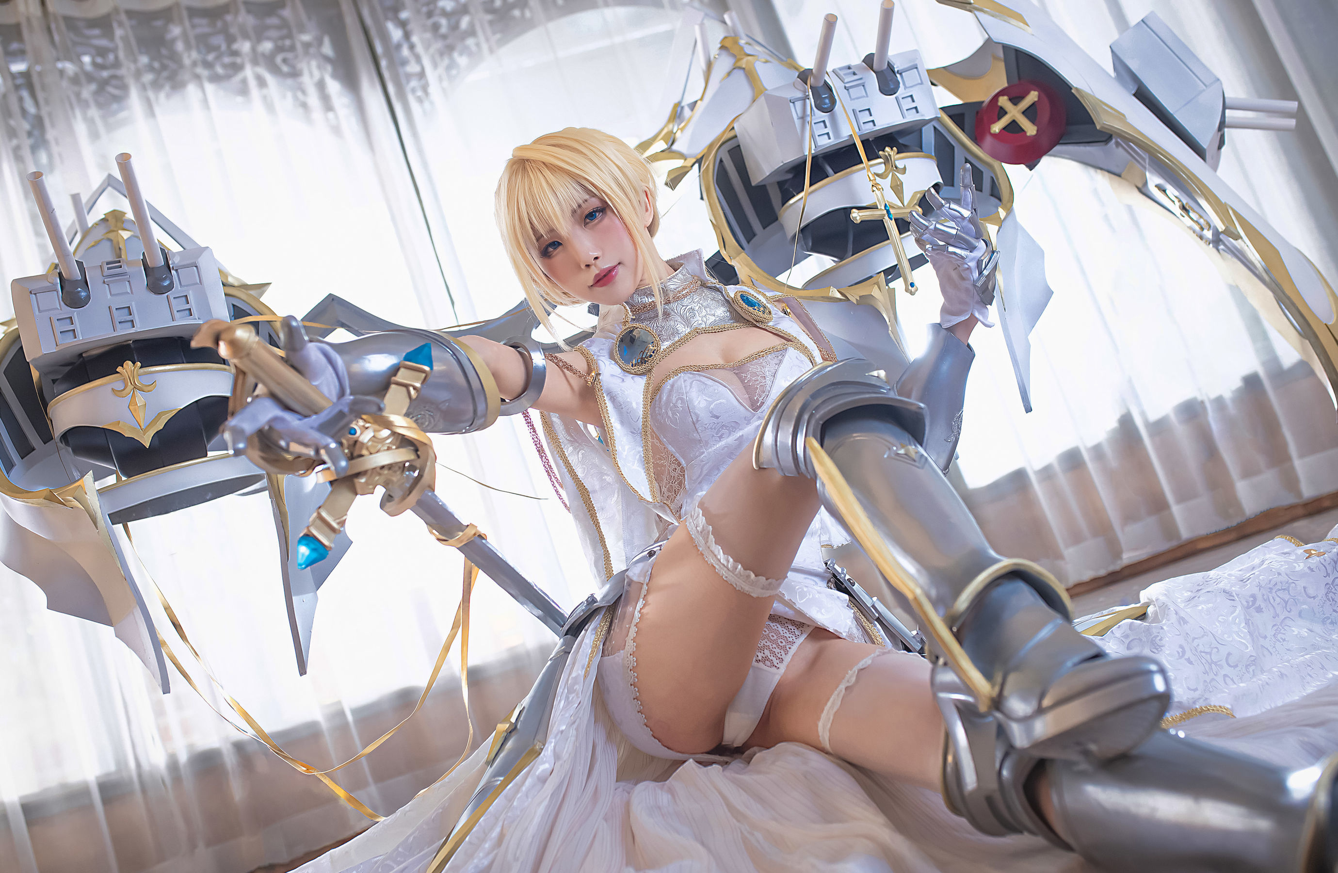 [网红COSER] 动漫博主水淼aqua - 圣女贞德