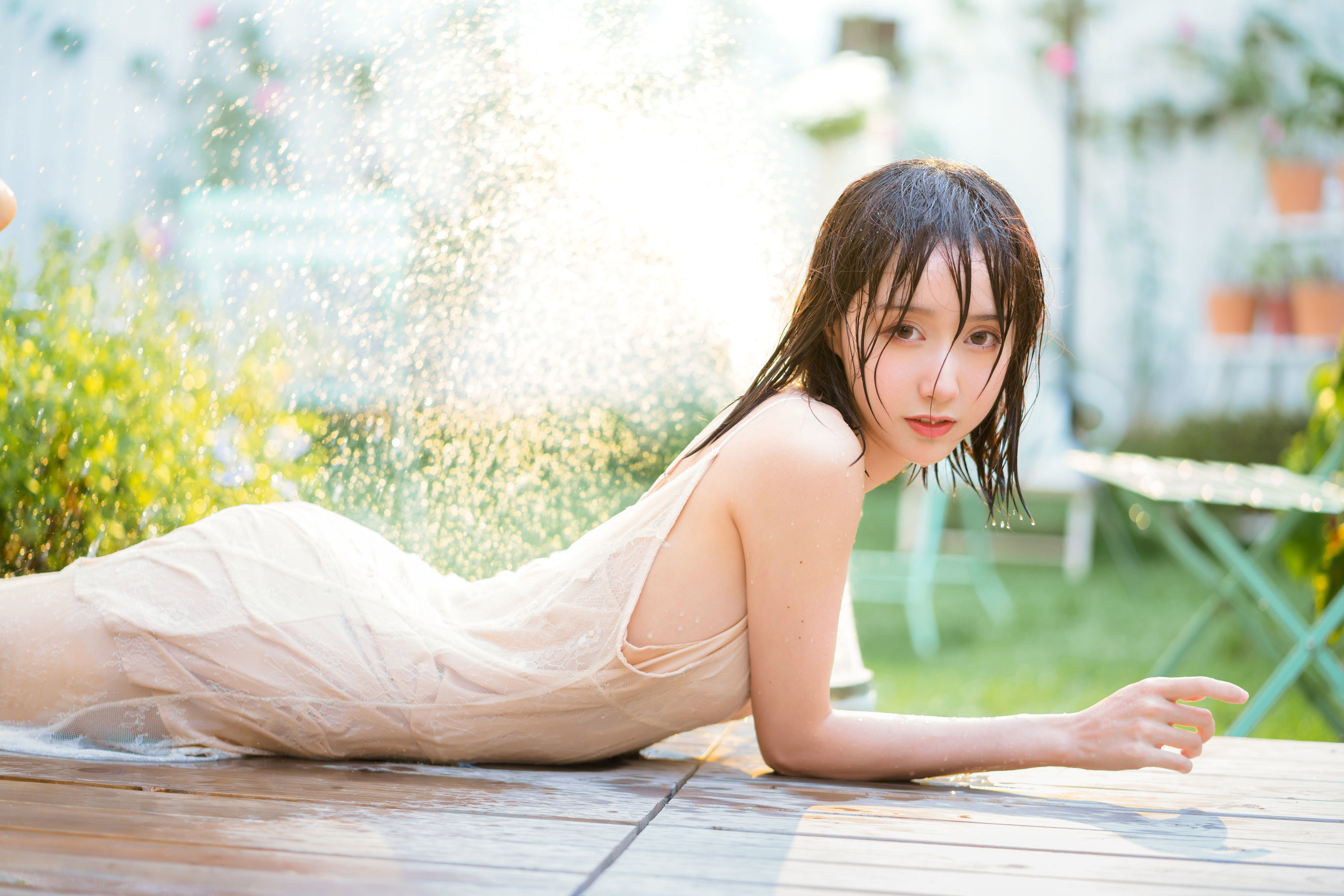 [网红COSER] 萌系小姐姐木绵绵OwO - 湿润微风