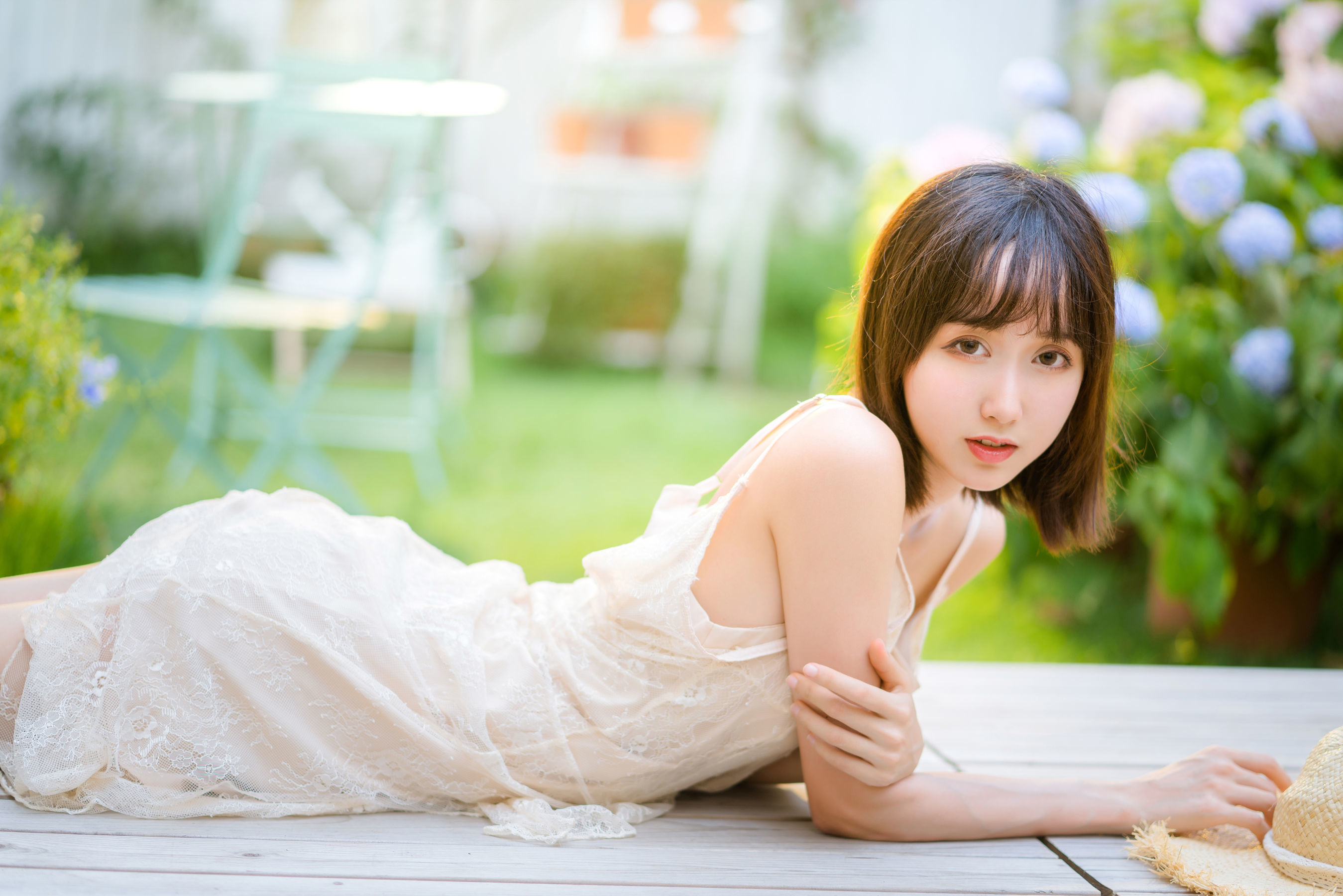 [网红COSER] 萌系小姐姐木绵绵OwO - 湿润微风