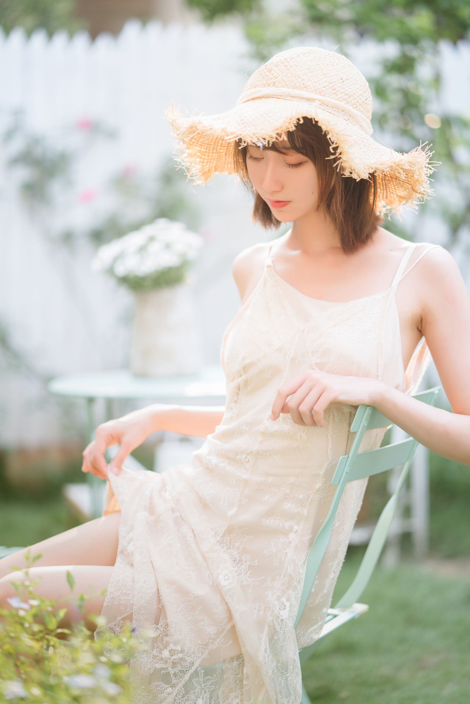 [网红COSER] 萌系小姐姐木绵绵OwO - 湿润微风