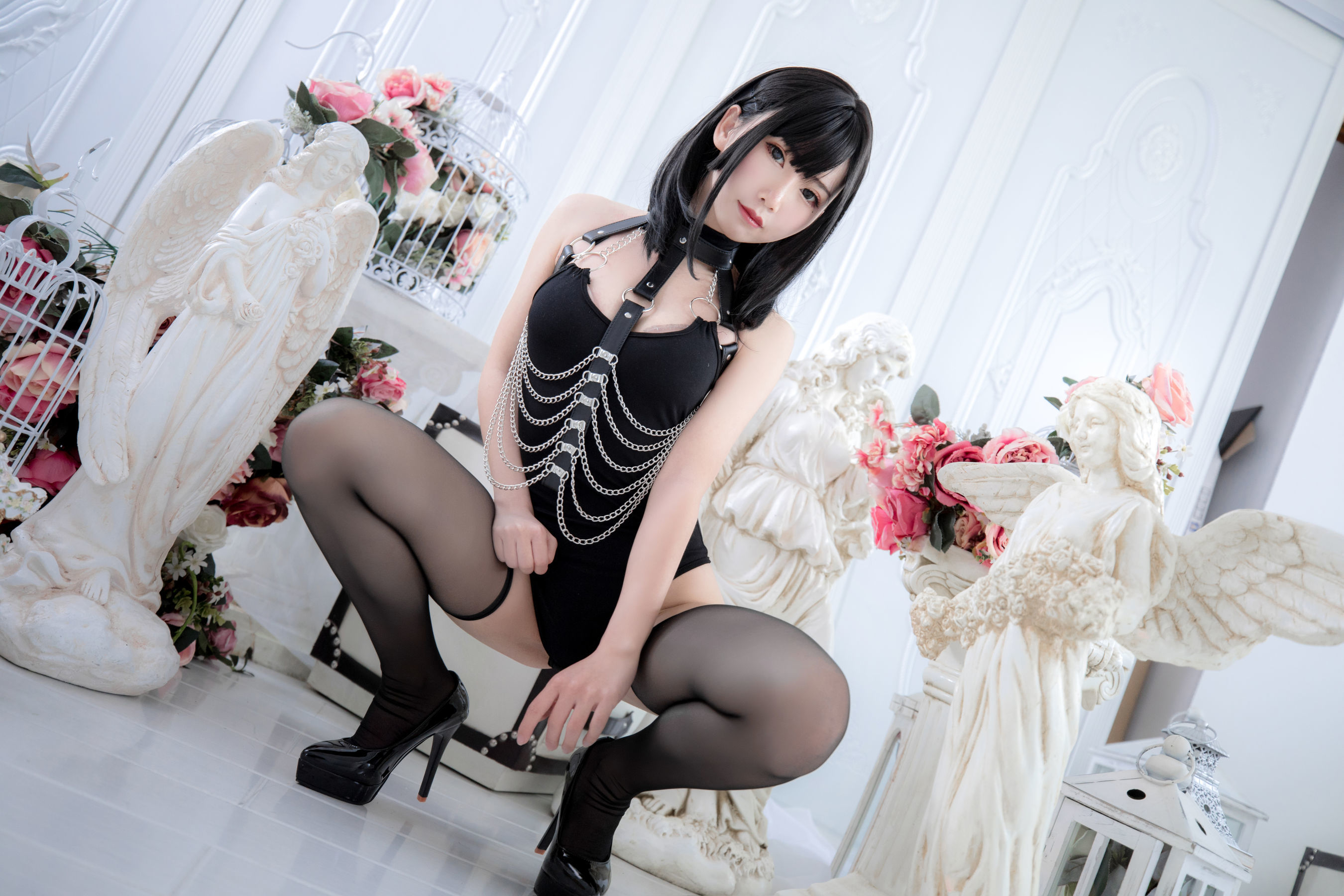 [网红COSER] 可爱人气Coser面饼仙儿 - 性感御姐