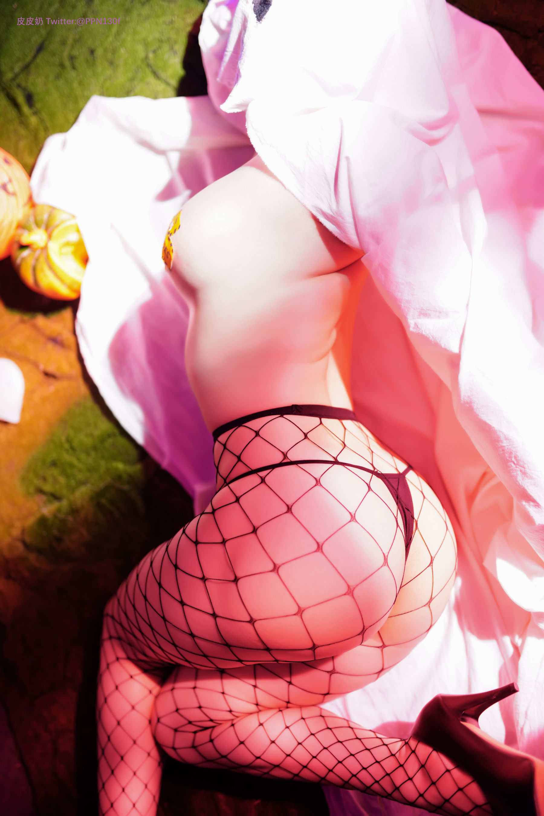 [网红COSER] 皮皮奶可可爱了啦 - 万圣节幽灵