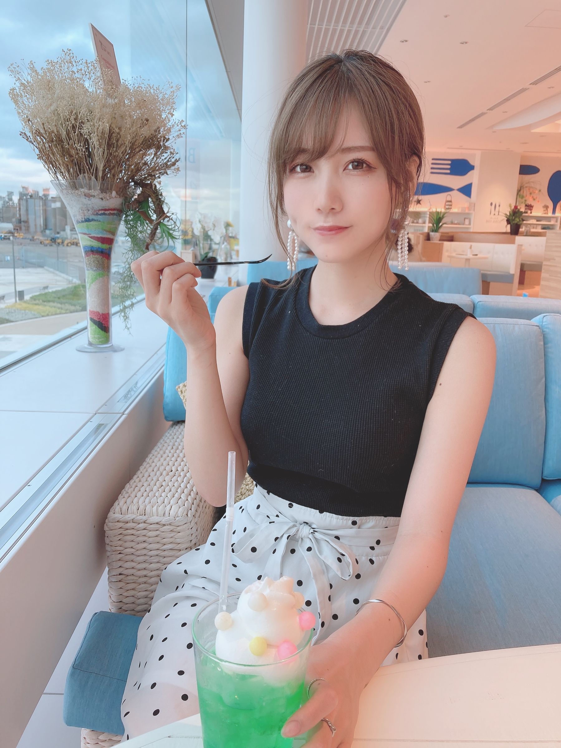 [网红COSER] 日本甜美COSERけんけん[fantia] 2020.08 クリームソーダ