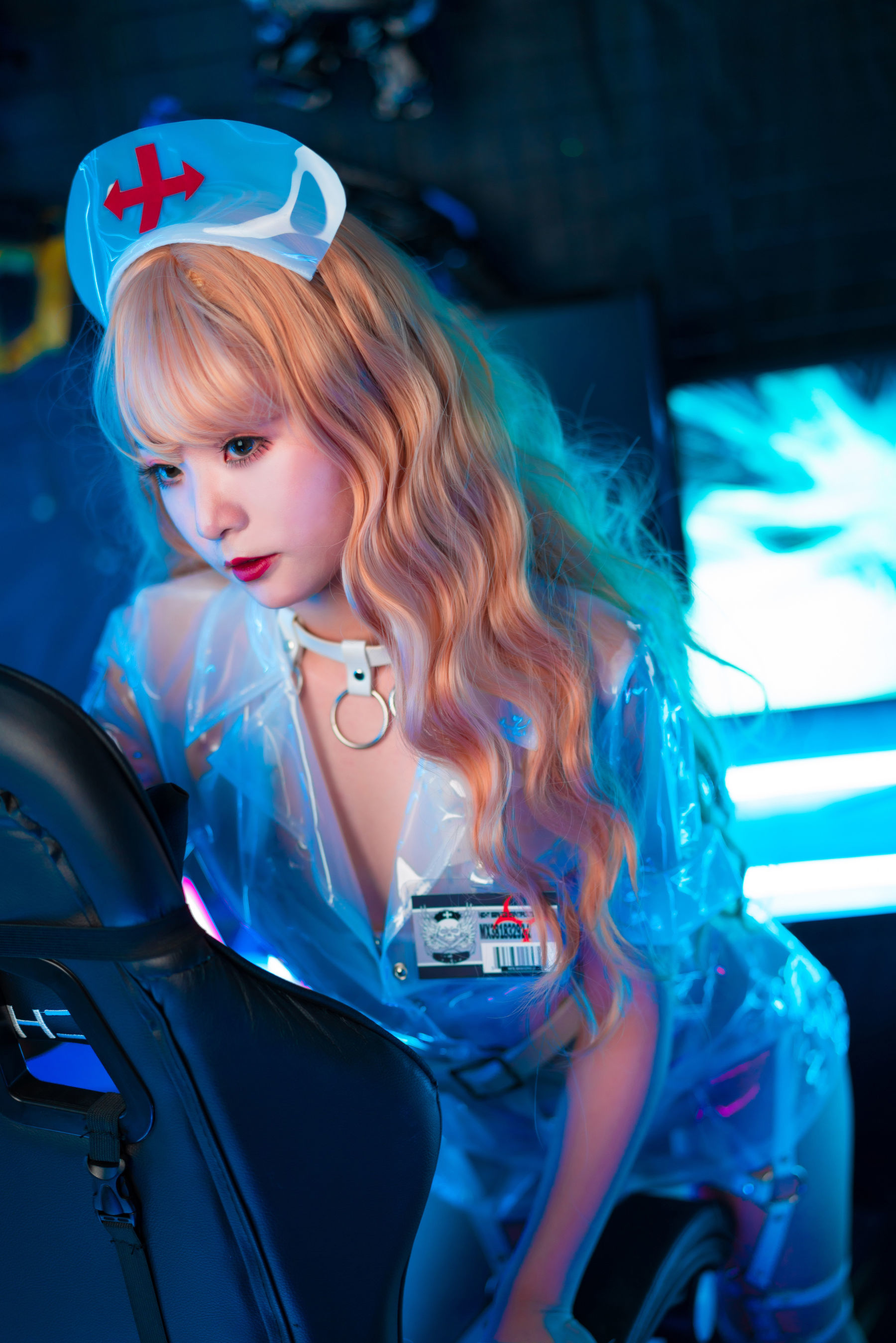 [网红COSER] 萌妹是青水 - 歪萌护士