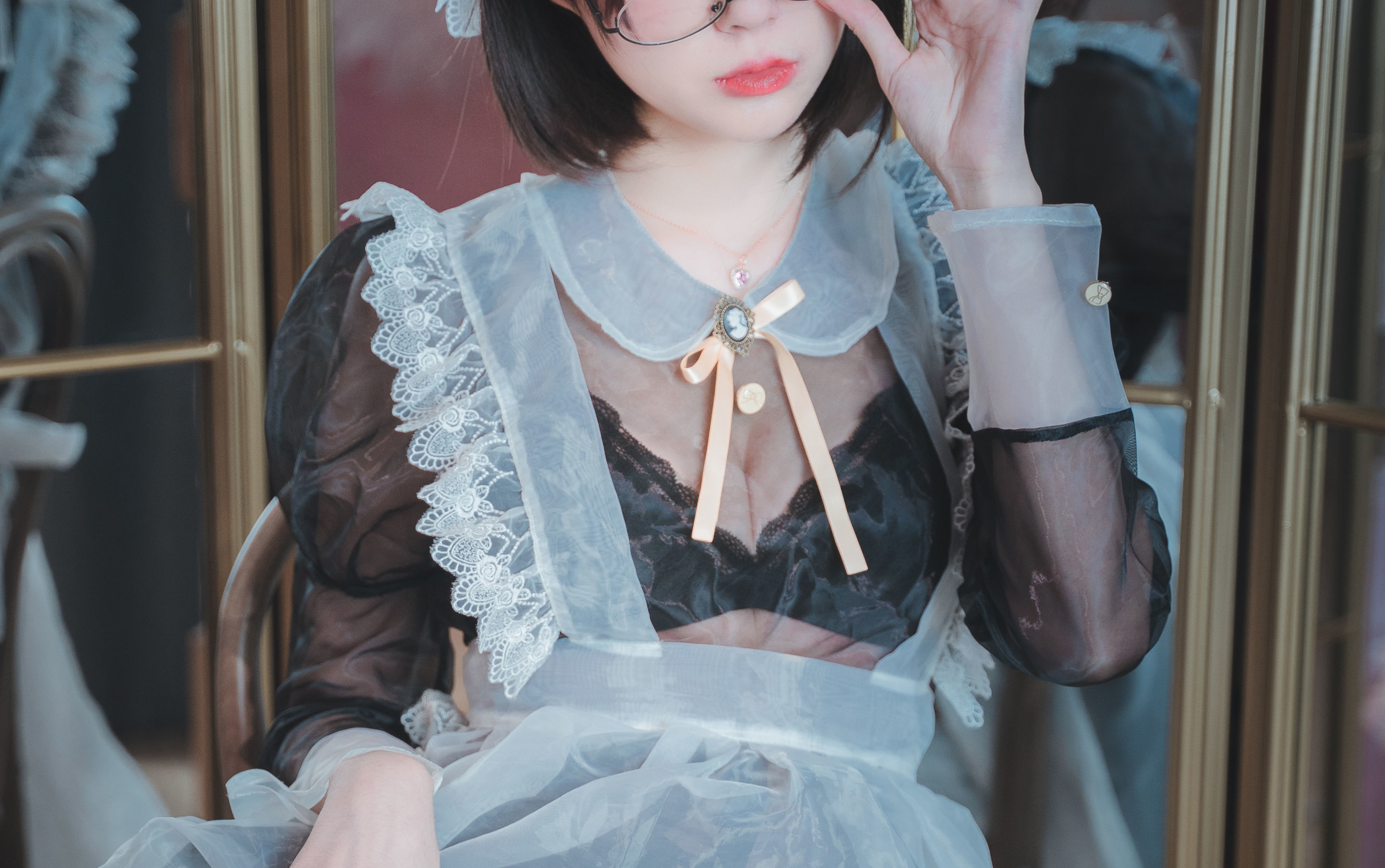 [网红COSER] 西园寺南歌 - 透明女仆