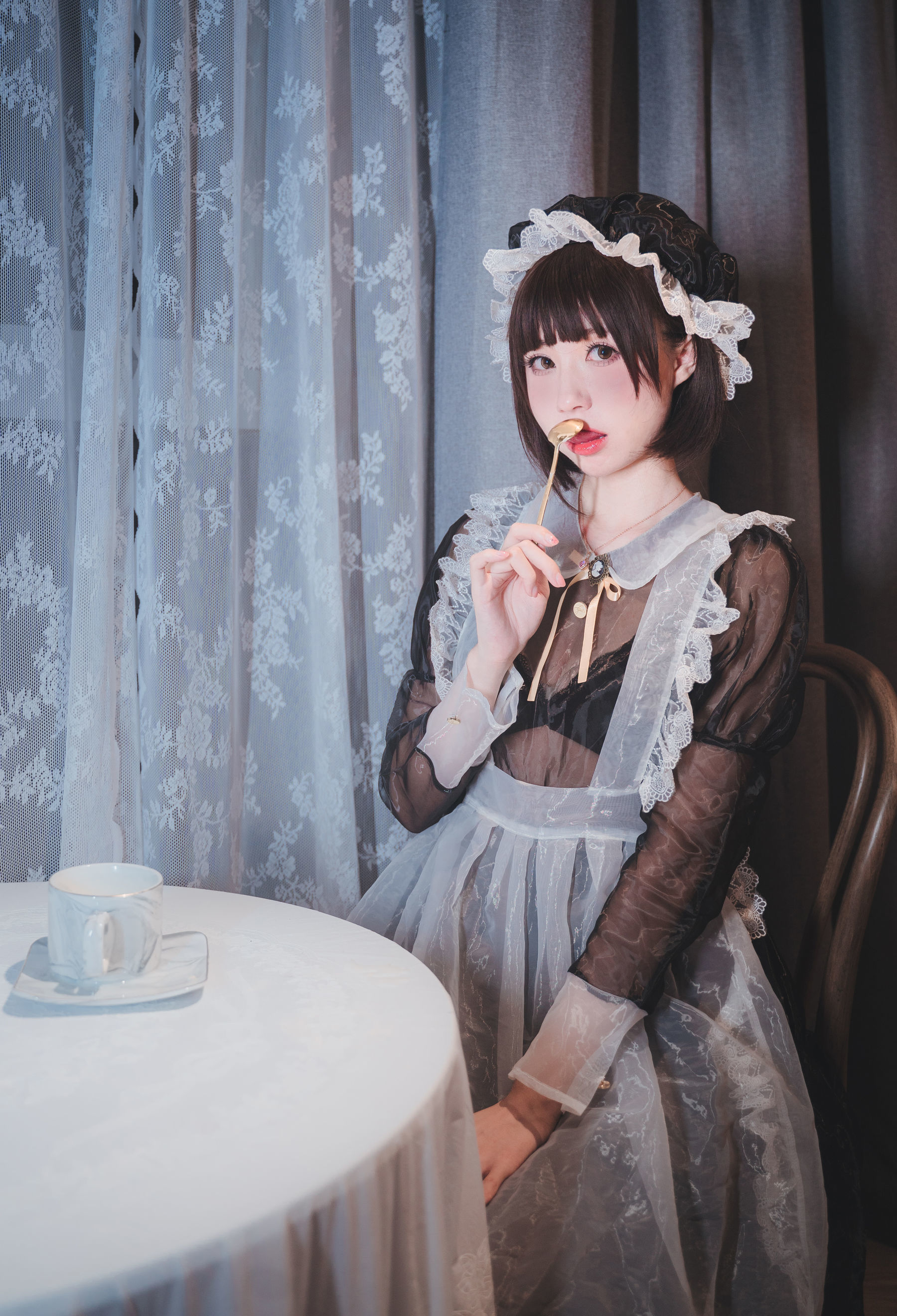 [网红COSER] 西园寺南歌 - 透明女仆