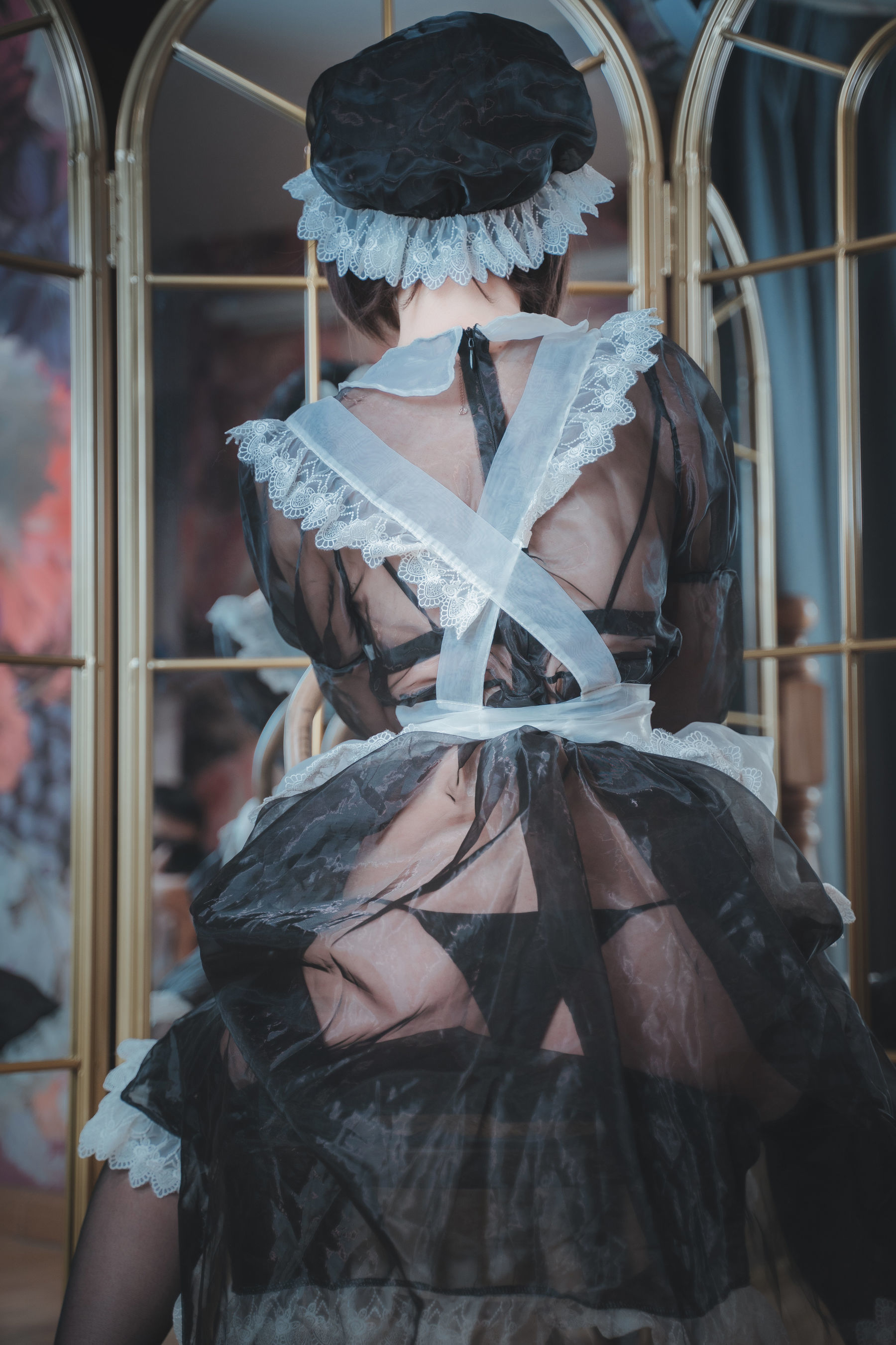 [网红COSER] 西园寺南歌 - 透明女仆