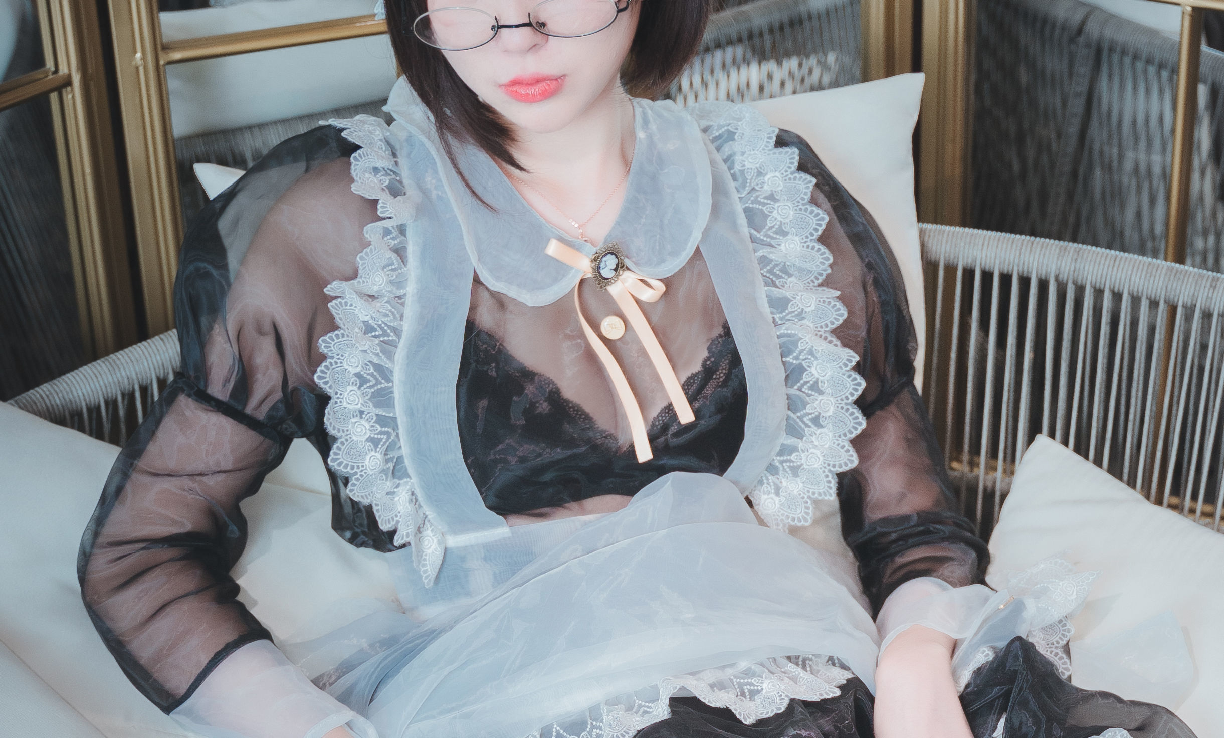 [网红COSER] 西园寺南歌 - 透明女仆